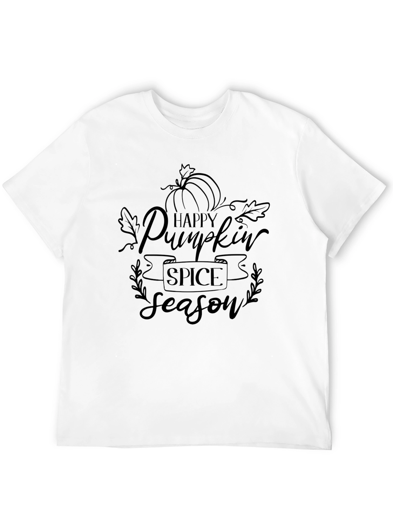Happy Pumpkin Spice Season Graphic T-Shirt