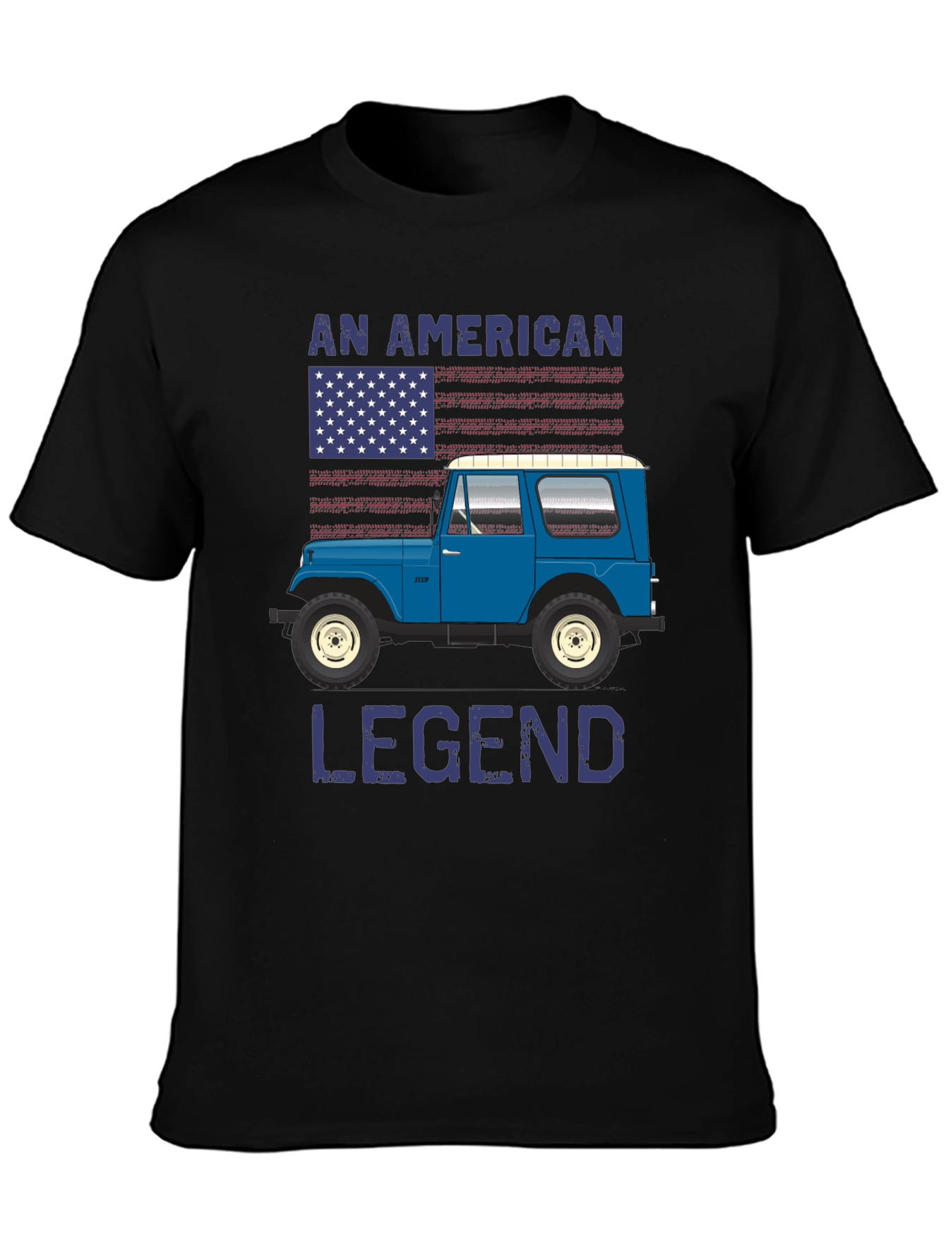 American Legend Jeep T-Shirt - Patriotic Tee