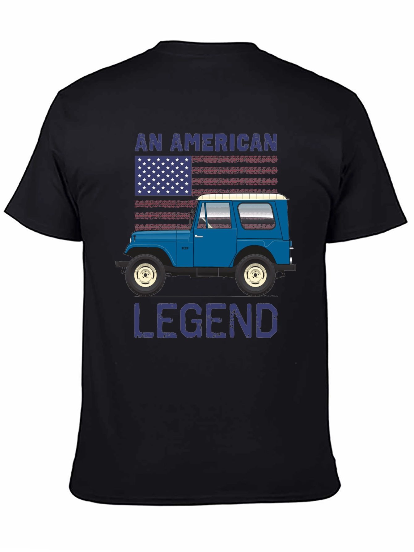 American Legend Jeep T-Shirt - Patriotic Tee