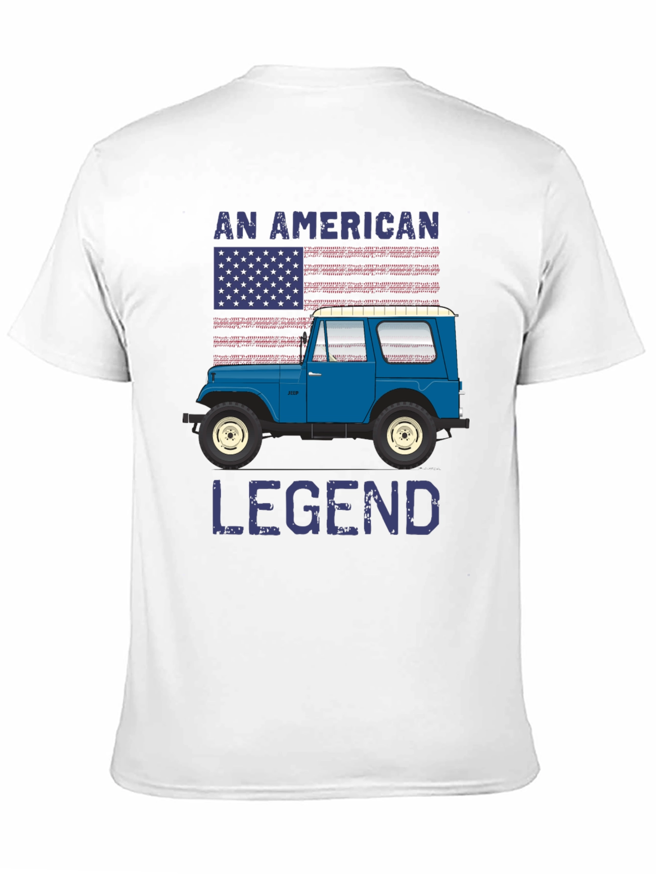 American Legend Jeep T-Shirt - Patriotic Tee