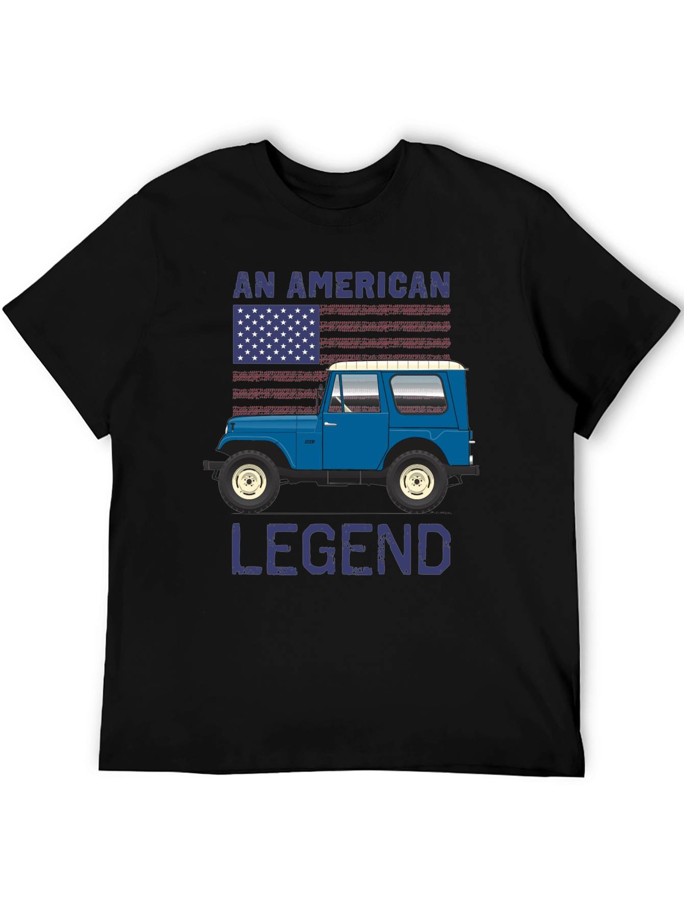 American Legend Jeep T-Shirt - Patriotic Tee