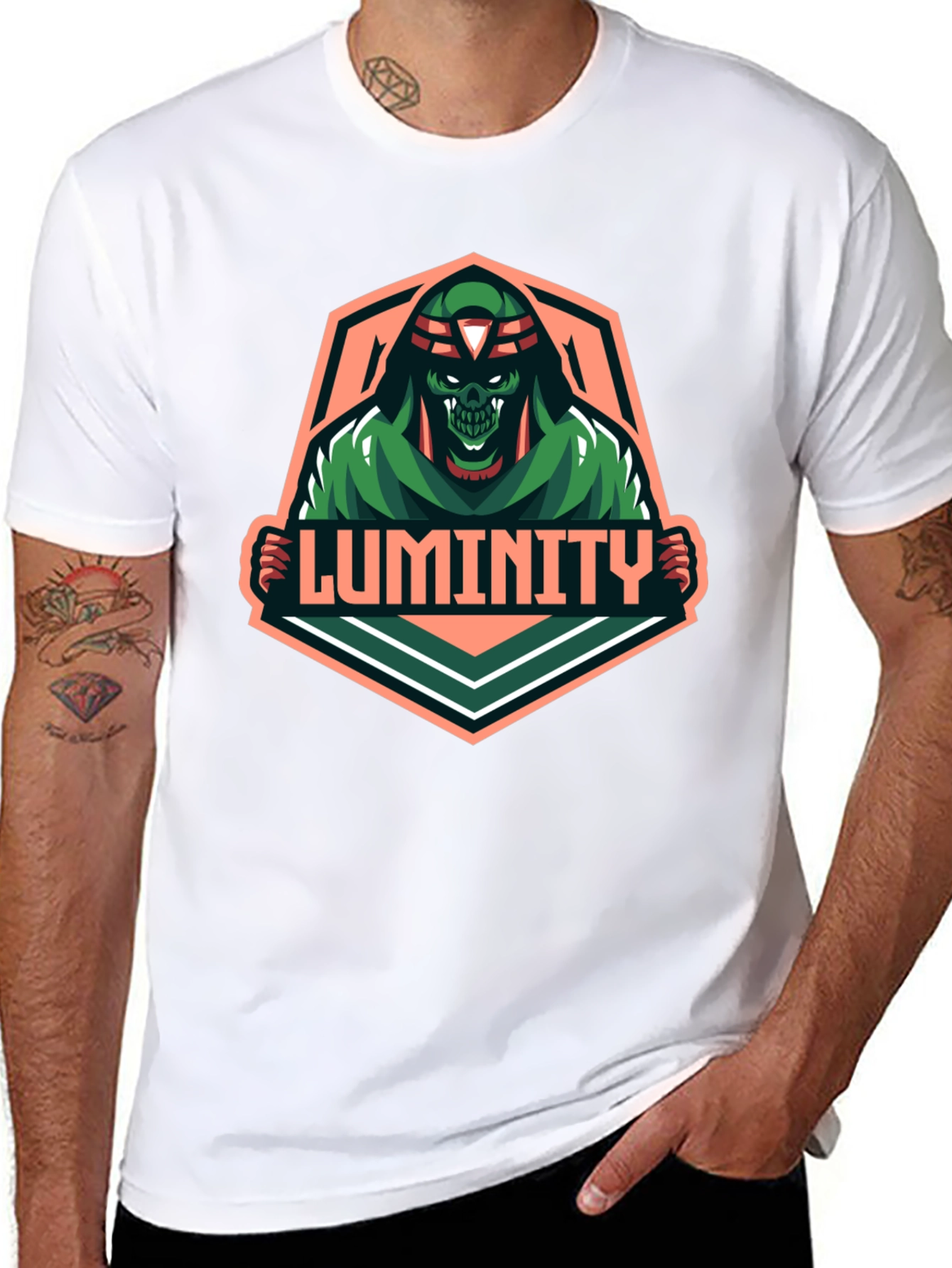 Luminiity Graphic T-Shirt - Black