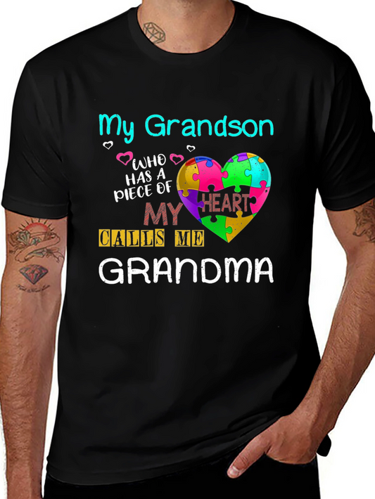 My Grandson Autism Awareness T-Shirt
