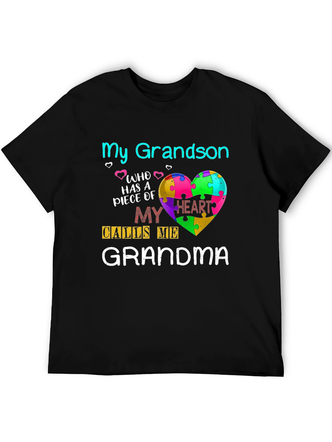 My Grandson Autism Awareness T-Shirt