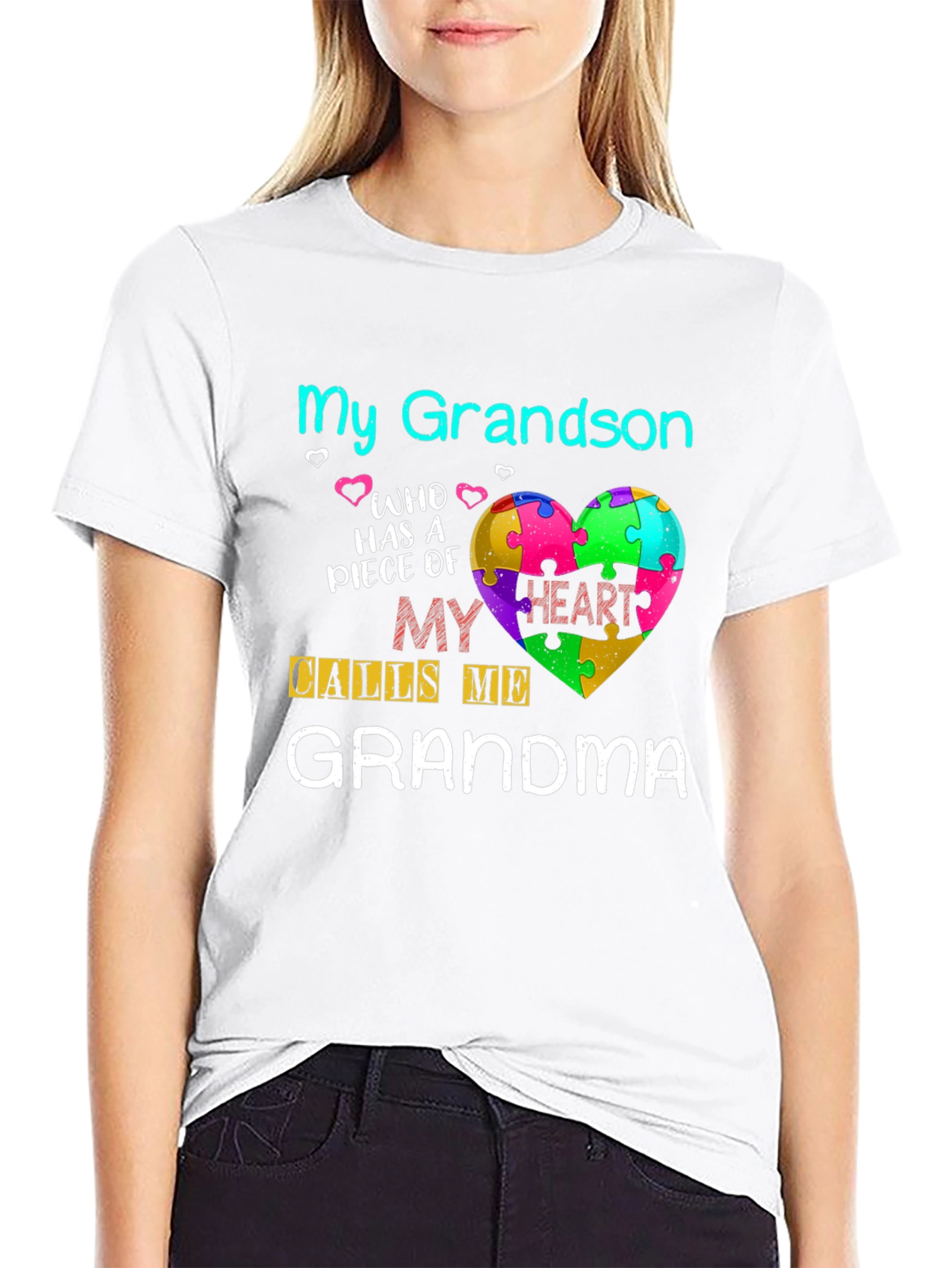 My Grandson Autism Awareness T-Shirt