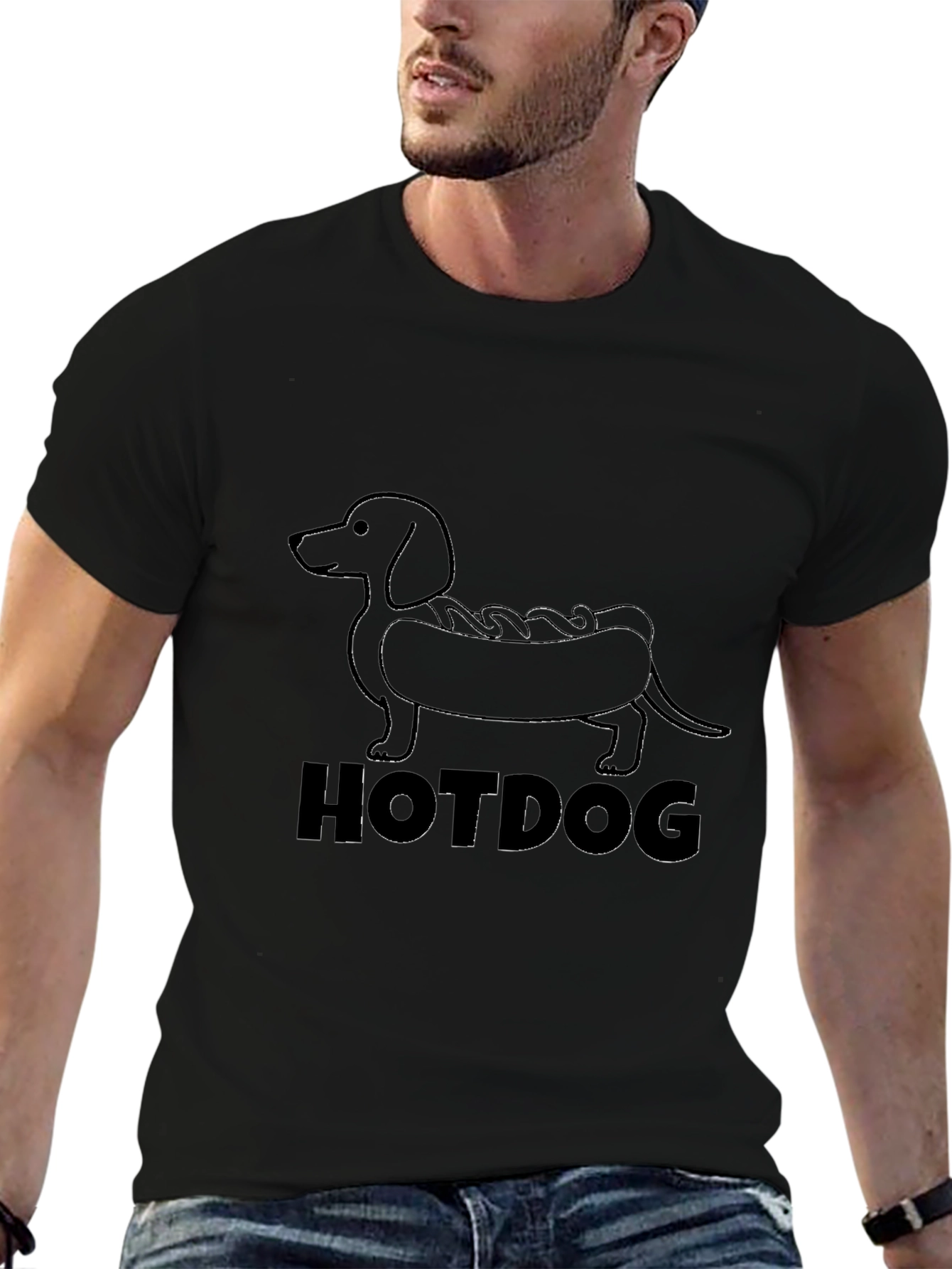 Hotdog Dachshund T-Shirt - Unisex