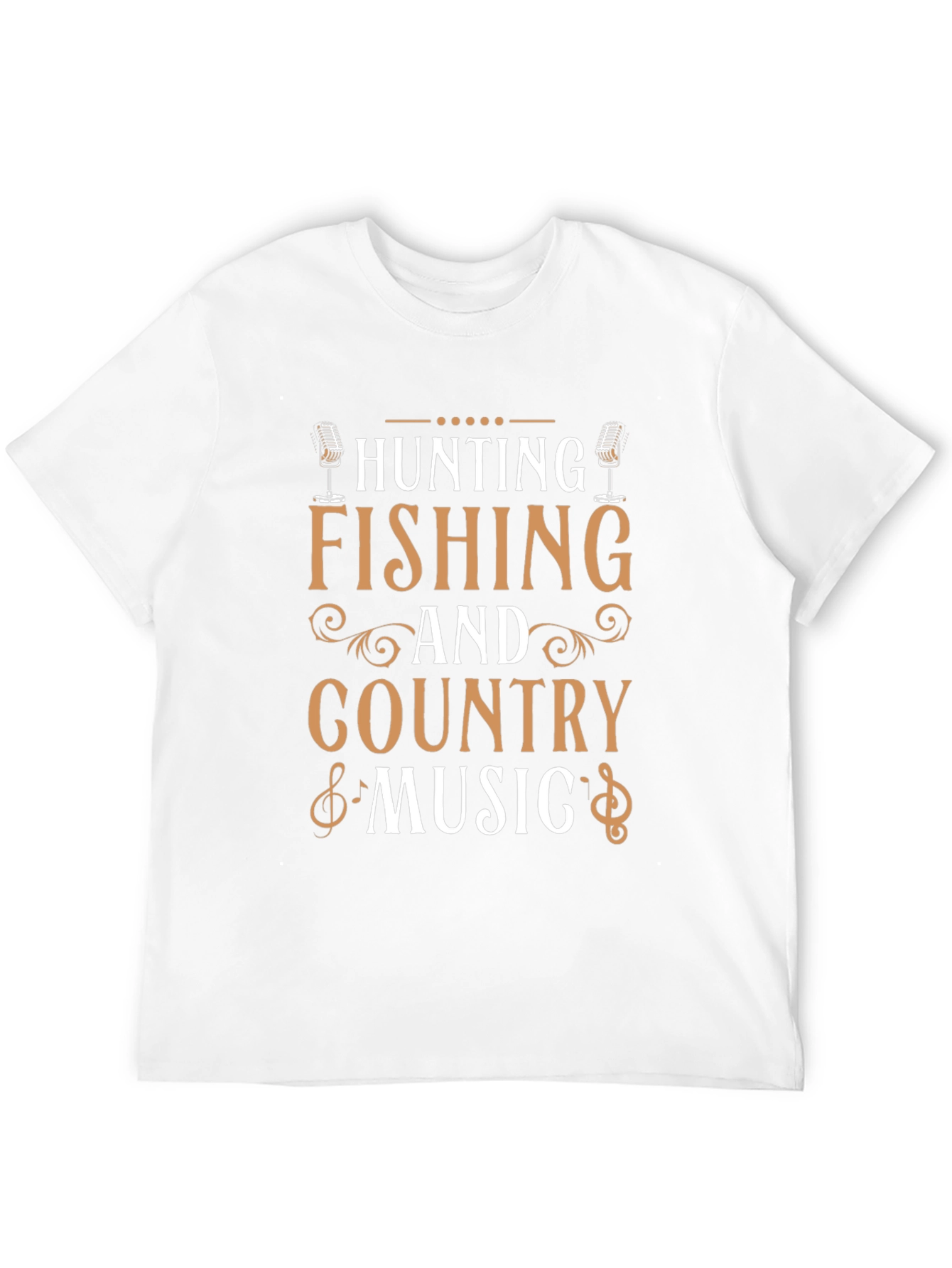 Hunting Fishing Country Music T-Shirt