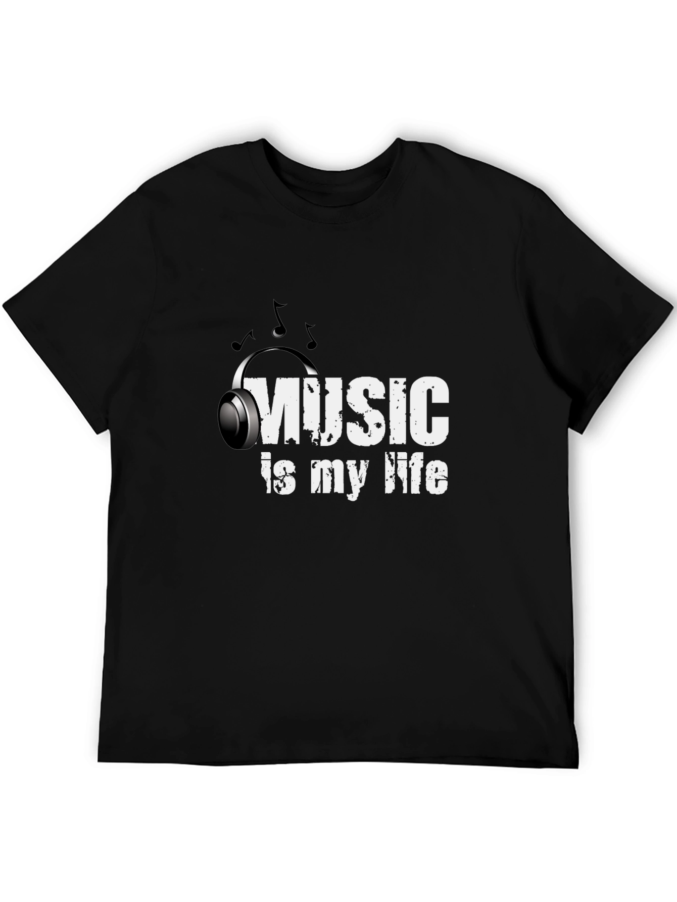 Music is My Life - Mens Graphic Tee