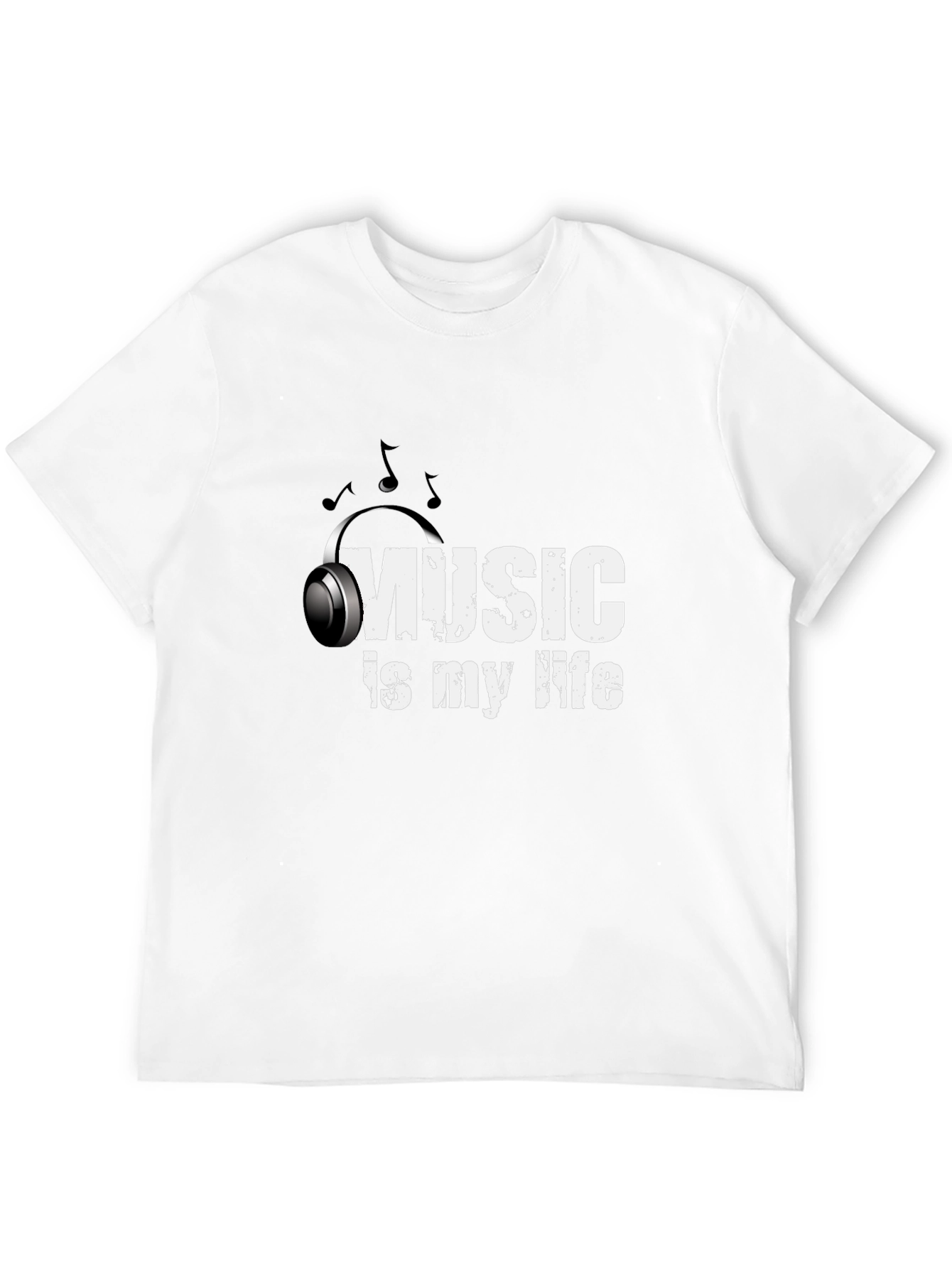 Music is My Life - Mens Graphic Tee