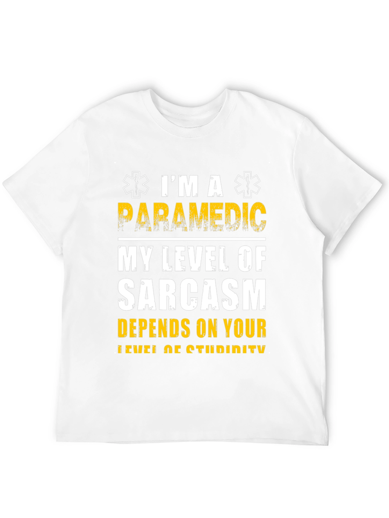 Paramedic Sarcasm Graphic Tee