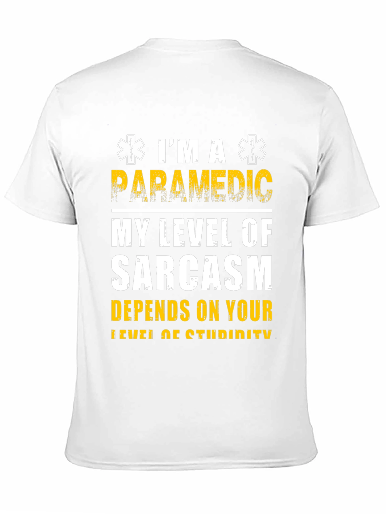 Paramedic Sarcasm Graphic Tee