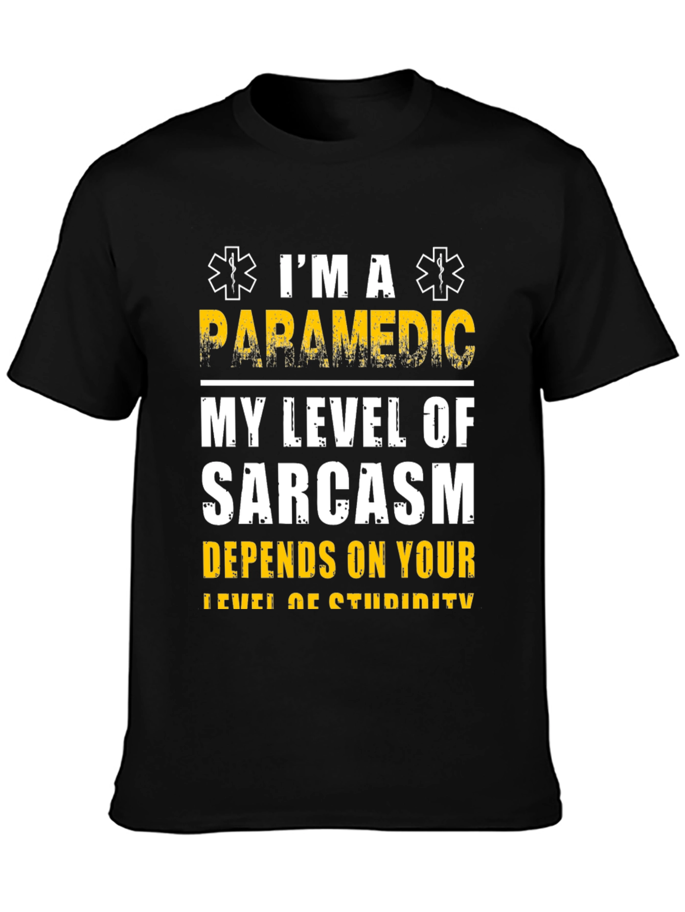 Paramedic Sarcasm Graphic Tee
