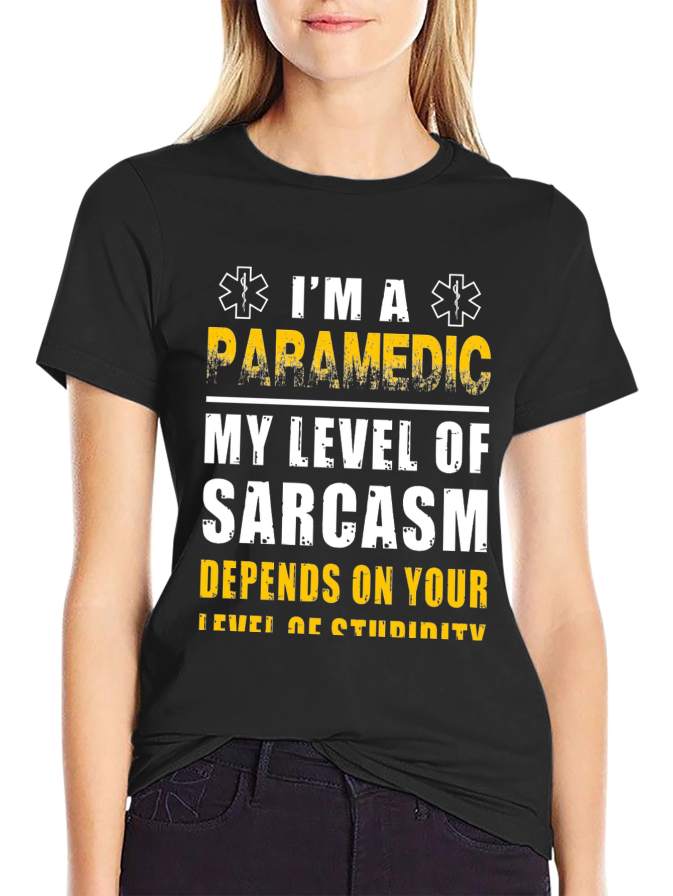 Paramedic Sarcasm Graphic Tee