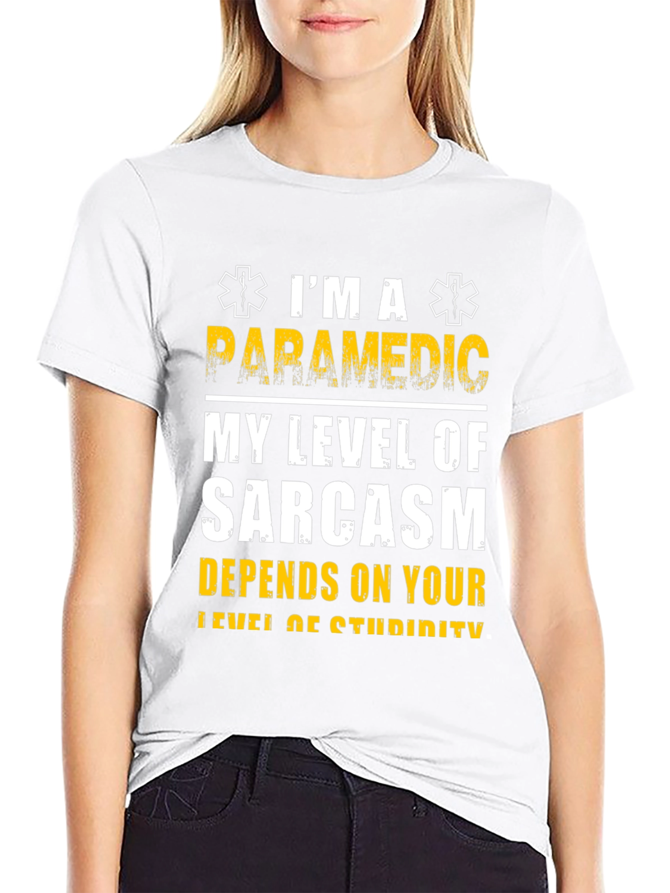 Paramedic Sarcasm Graphic Tee