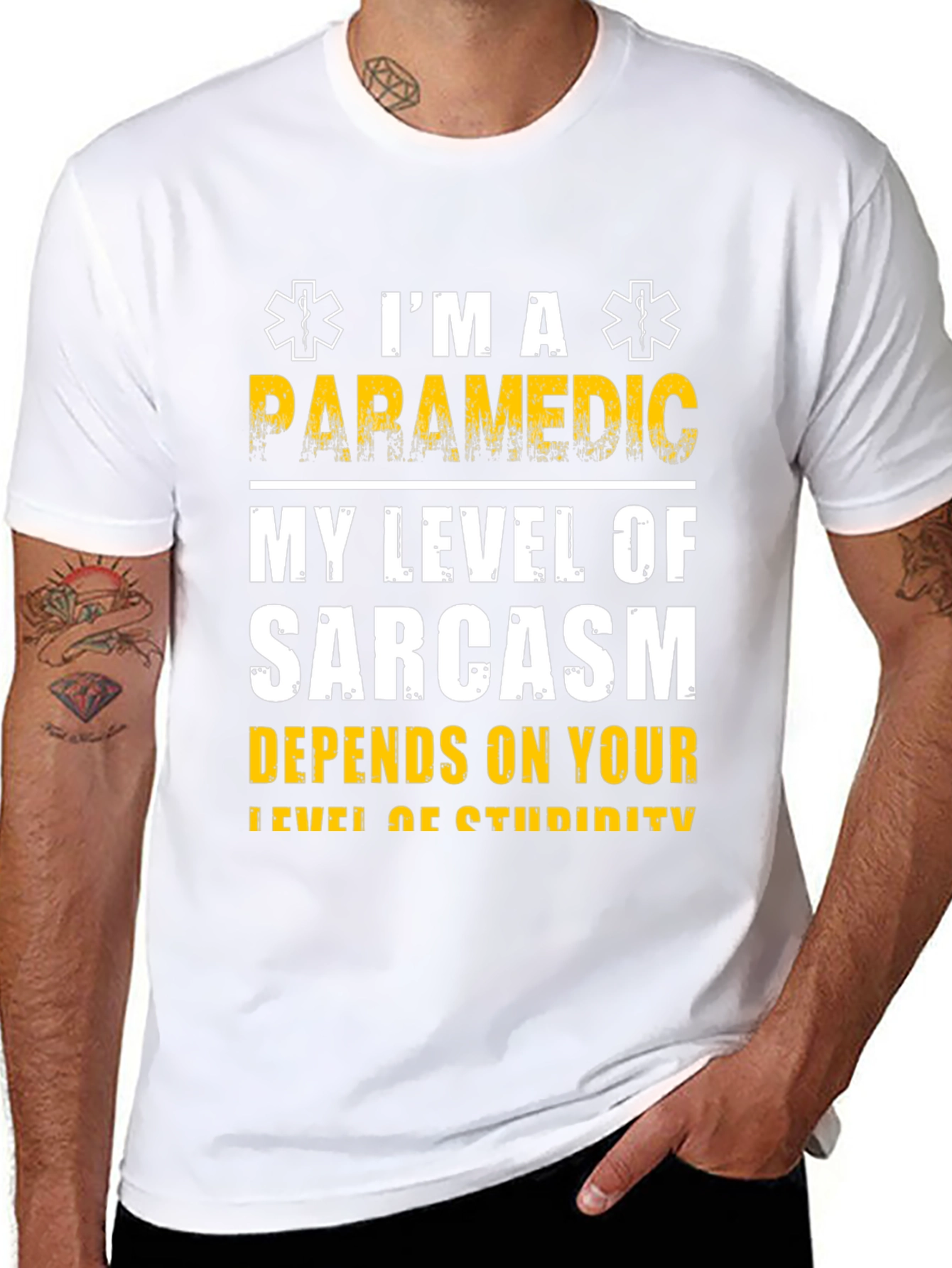 Paramedic Sarcasm Graphic Tee