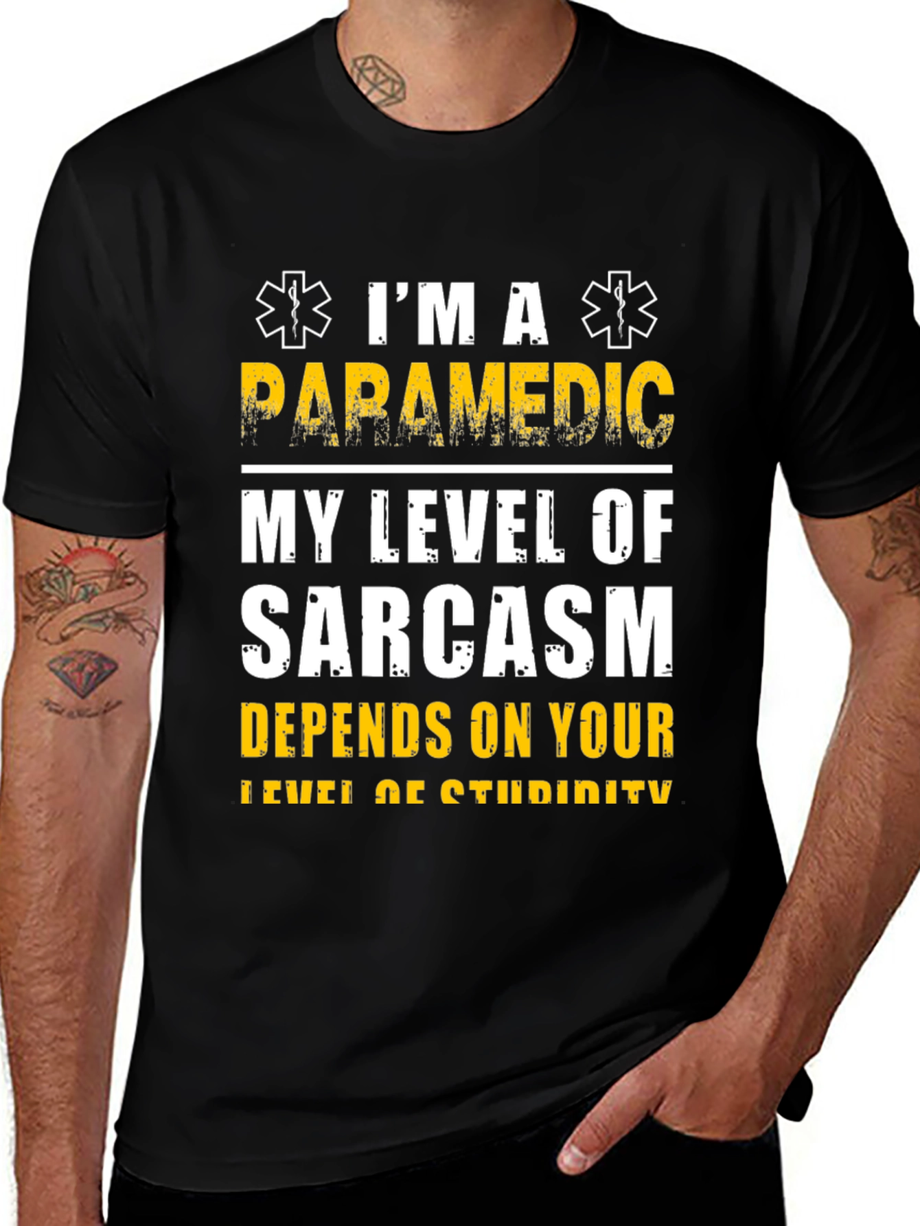 Paramedic Sarcasm Graphic Tee