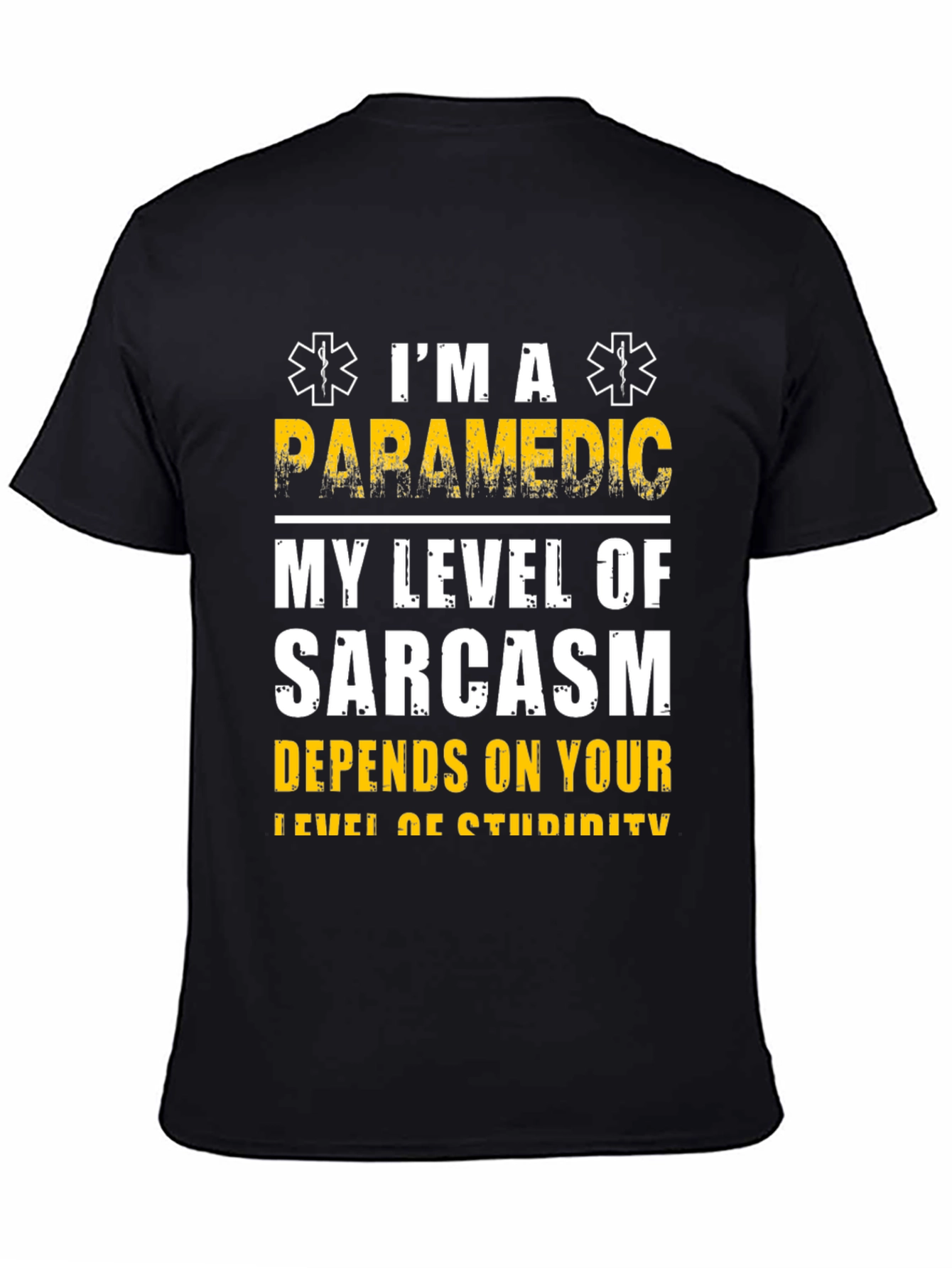Paramedic Sarcasm Graphic Tee