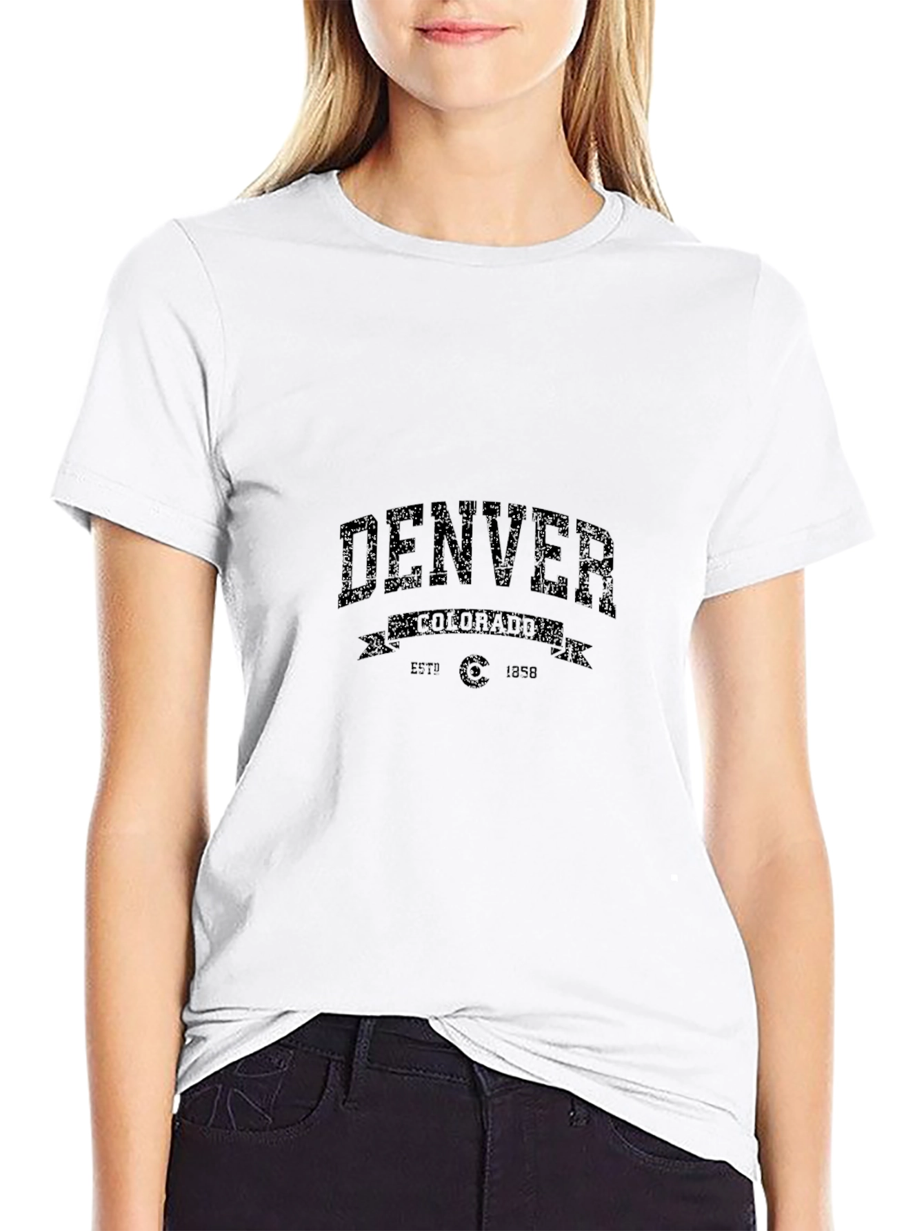 Denver Established 1958 Black T-Shirt