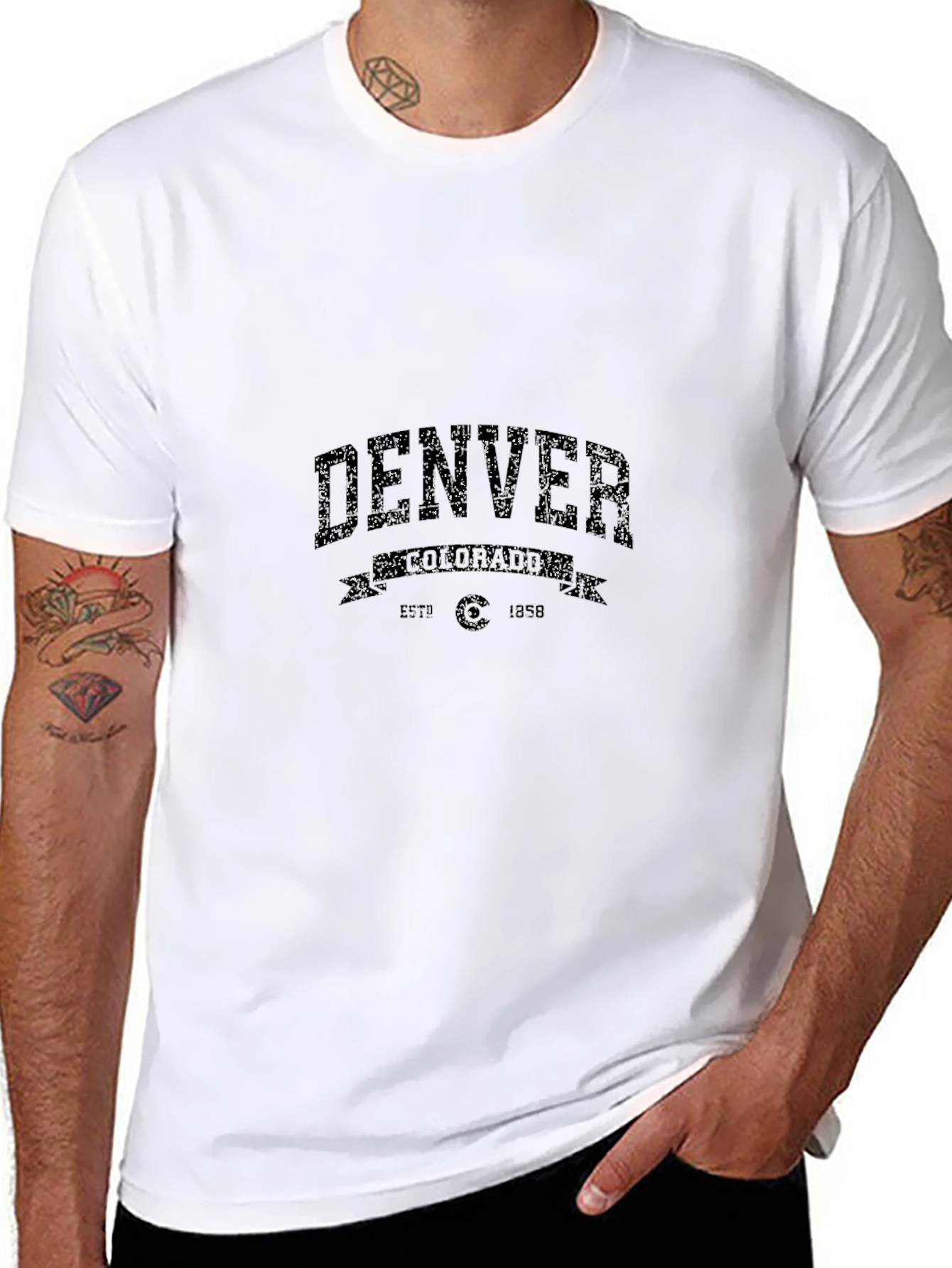 Denver Established 1958 Black T-Shirt