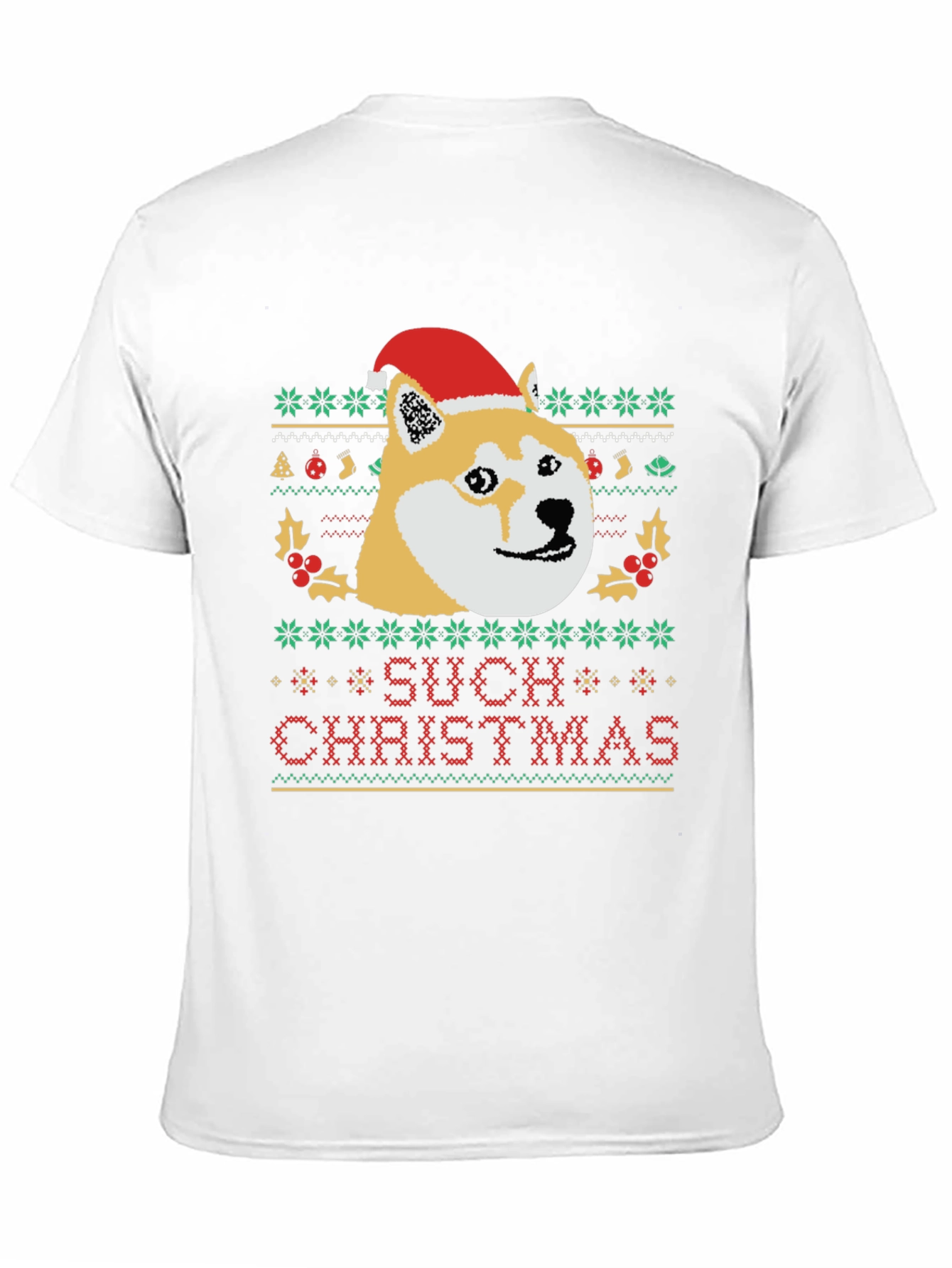 Doge Christmas Knit T-Shirt