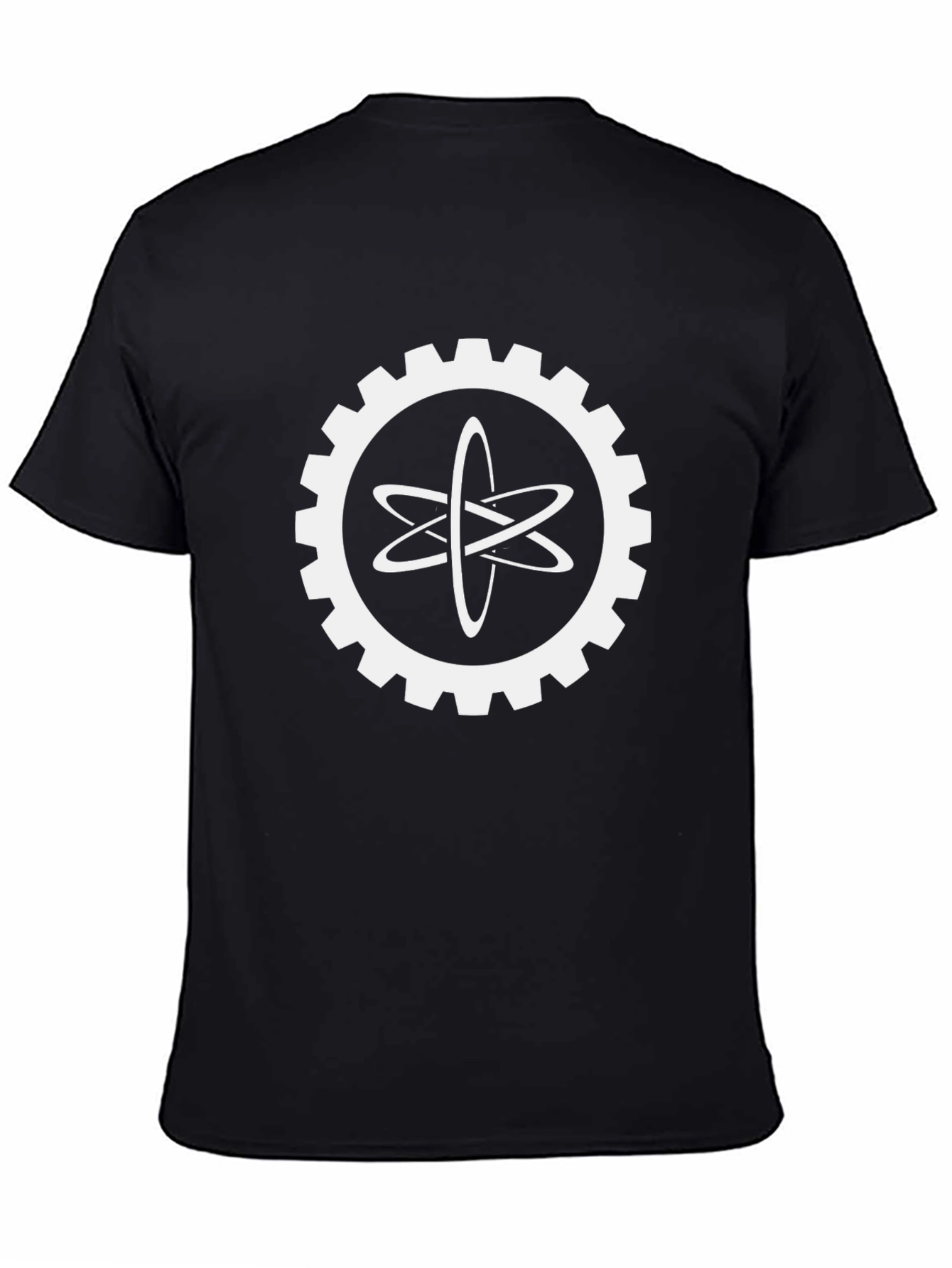 Atom Gear Graphic Tee - Science & Style Combined
