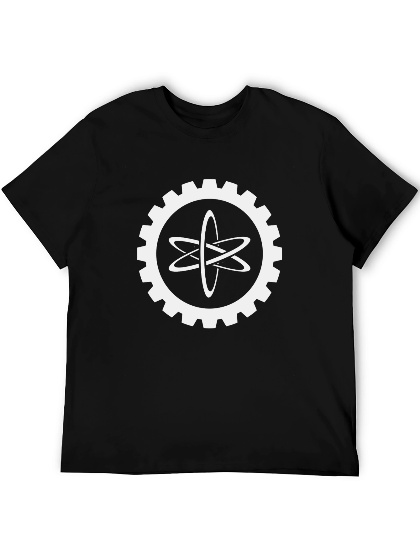 Atom Gear Graphic Tee - Science & Style Combined