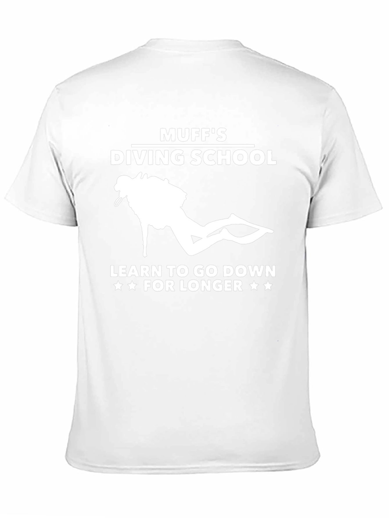 Muffs Diving School Black Graphic Tee