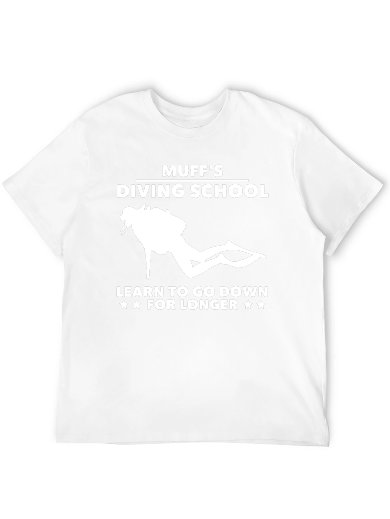 Muffs Diving School Black Graphic Tee