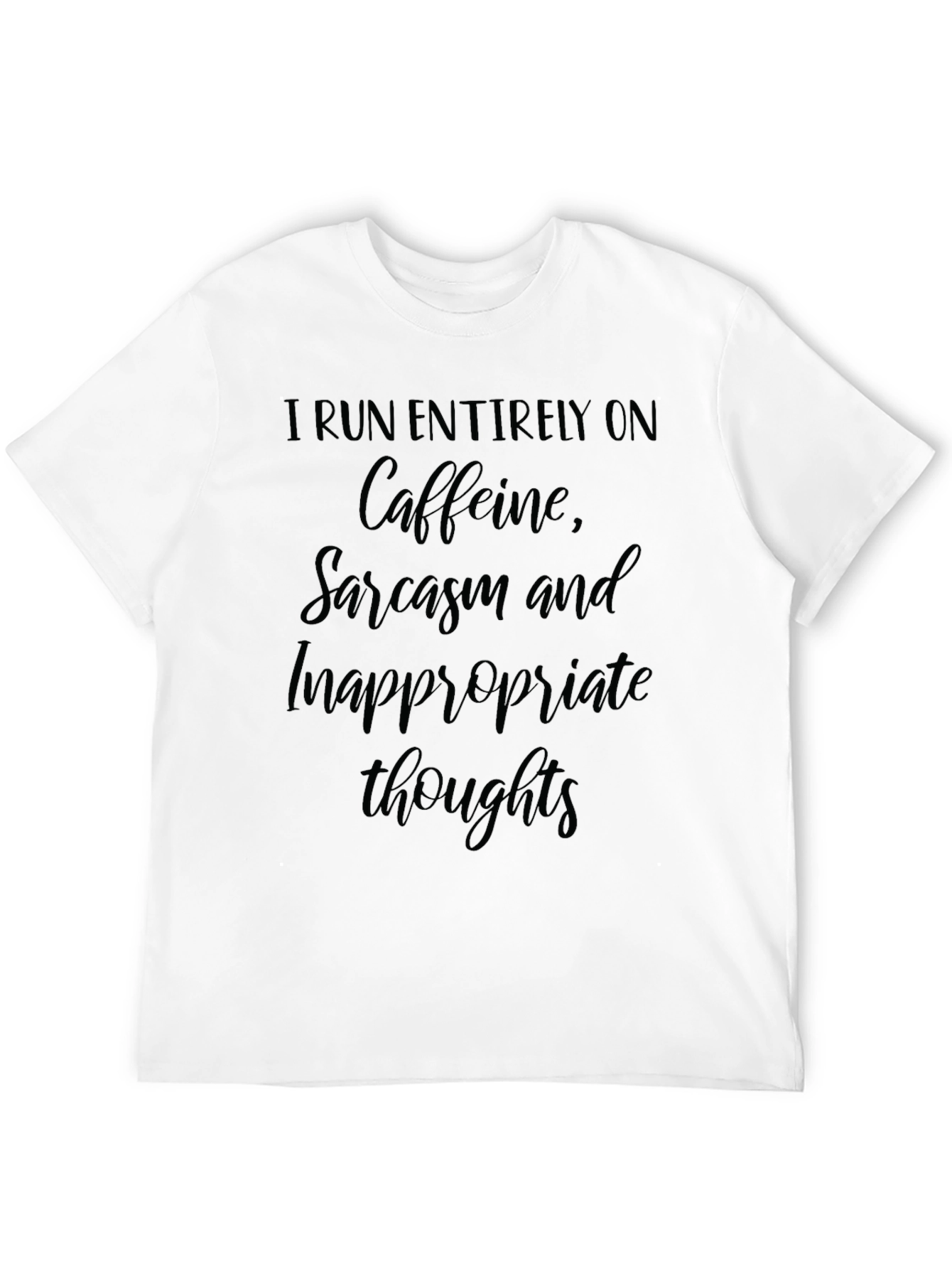 Sarcastic Caffeine Thought T-Shirt