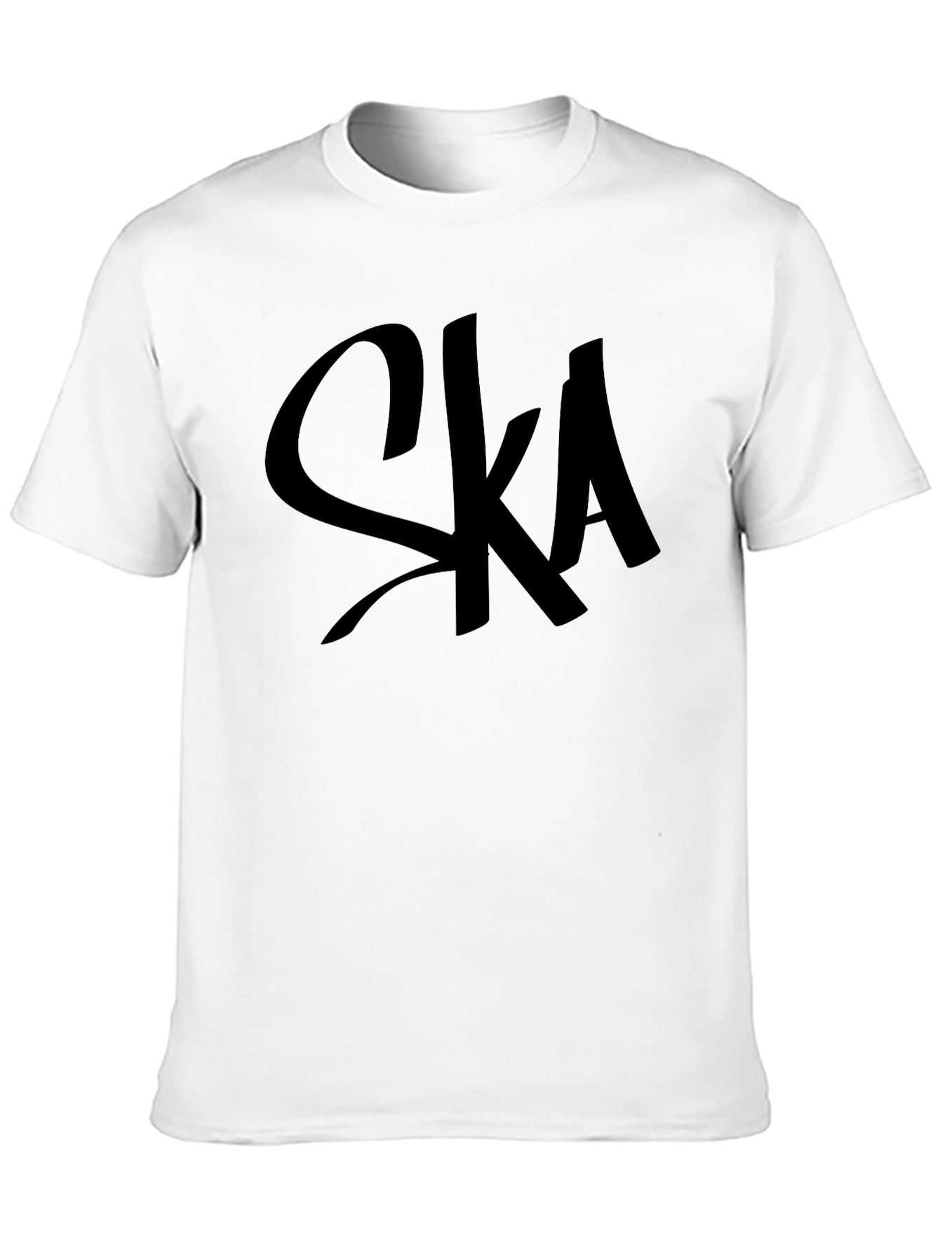 SKA T-Shirt - Black Cotton Blend