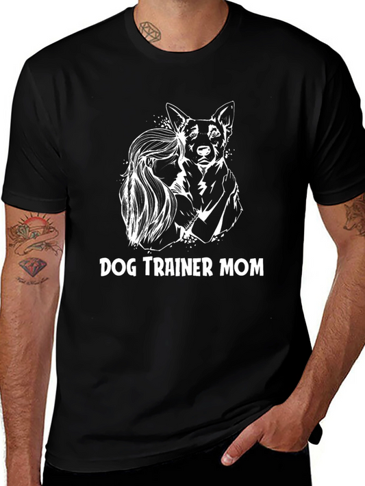Dog Trainer Mom T-Shirt Pet Lover Tee