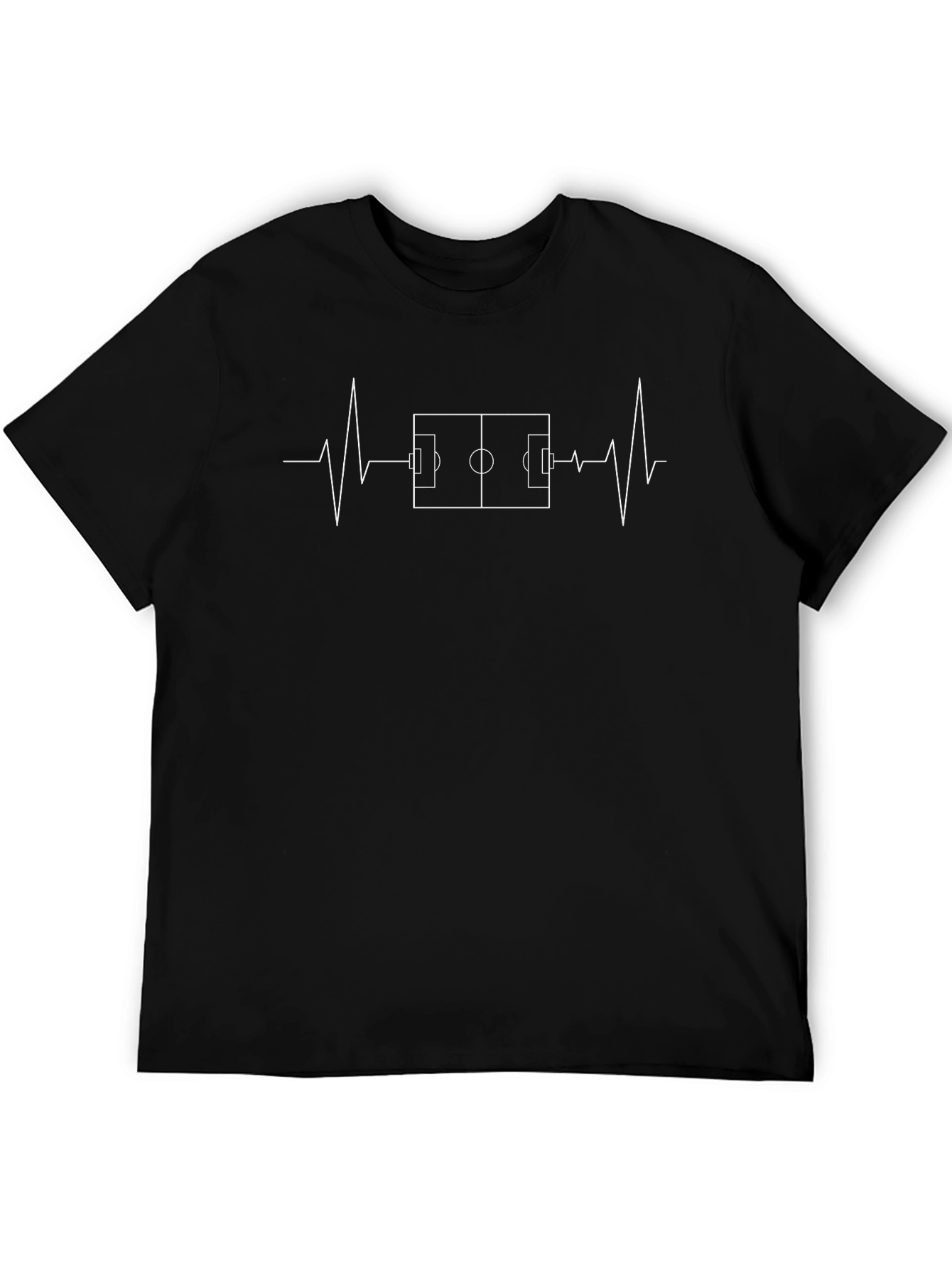 Soccer Heartbeat T-Shirt - Passion on Display!