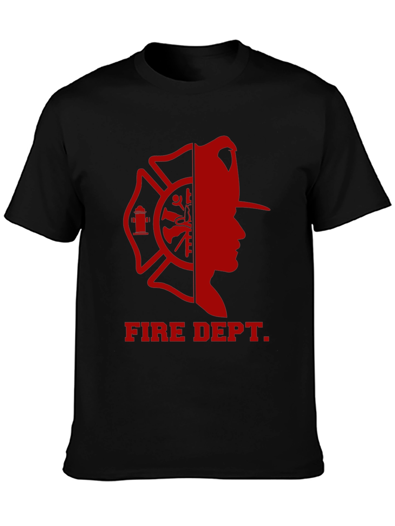 Fire Dept. Graphic T-Shirt