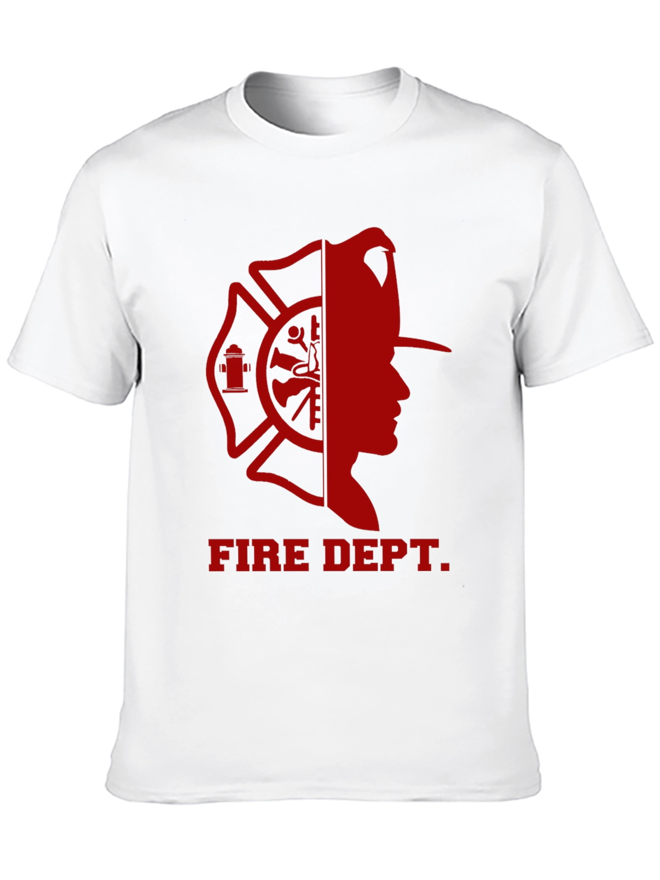 Fire Dept. Graphic T-Shirt