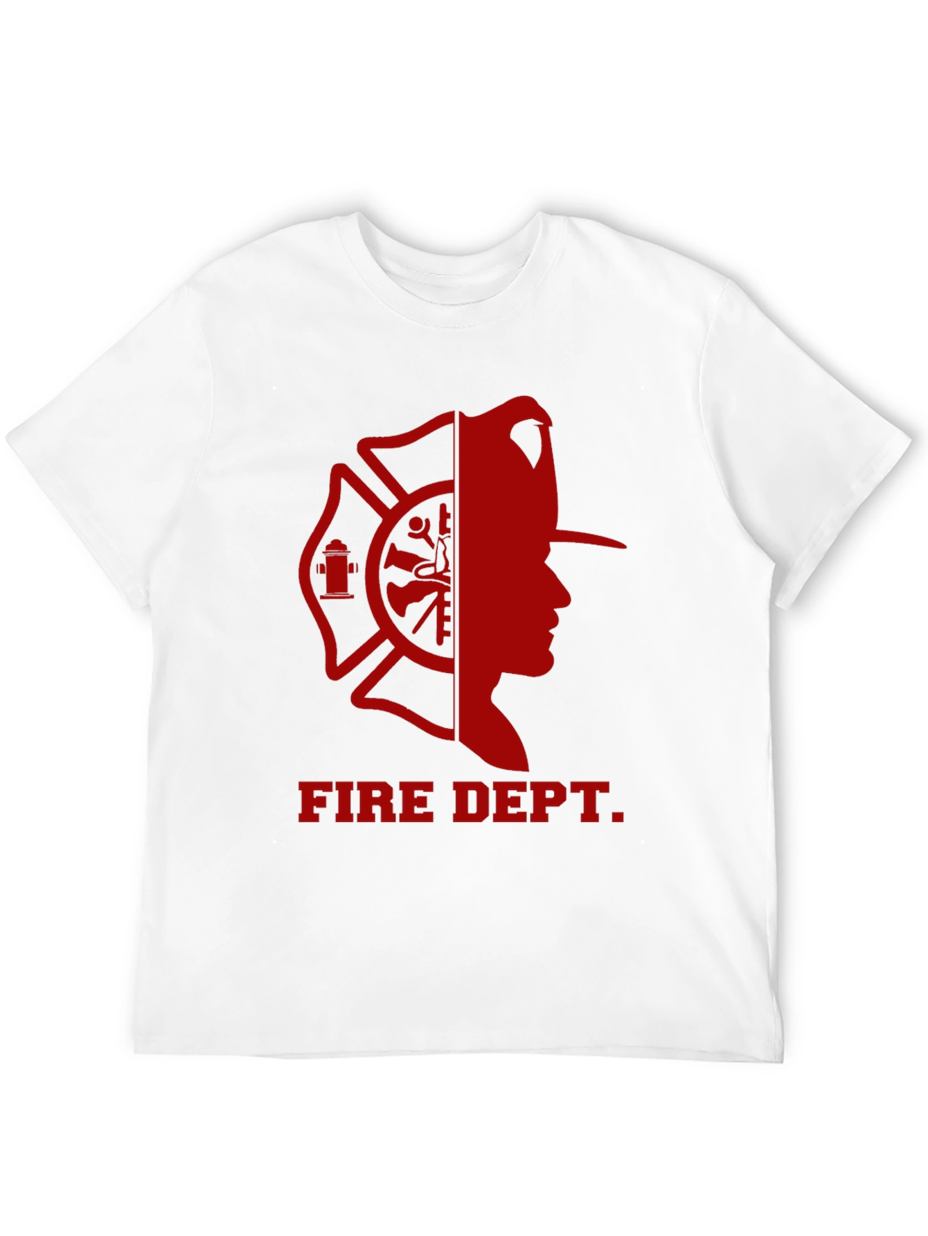 Fire Dept. Graphic T-Shirt