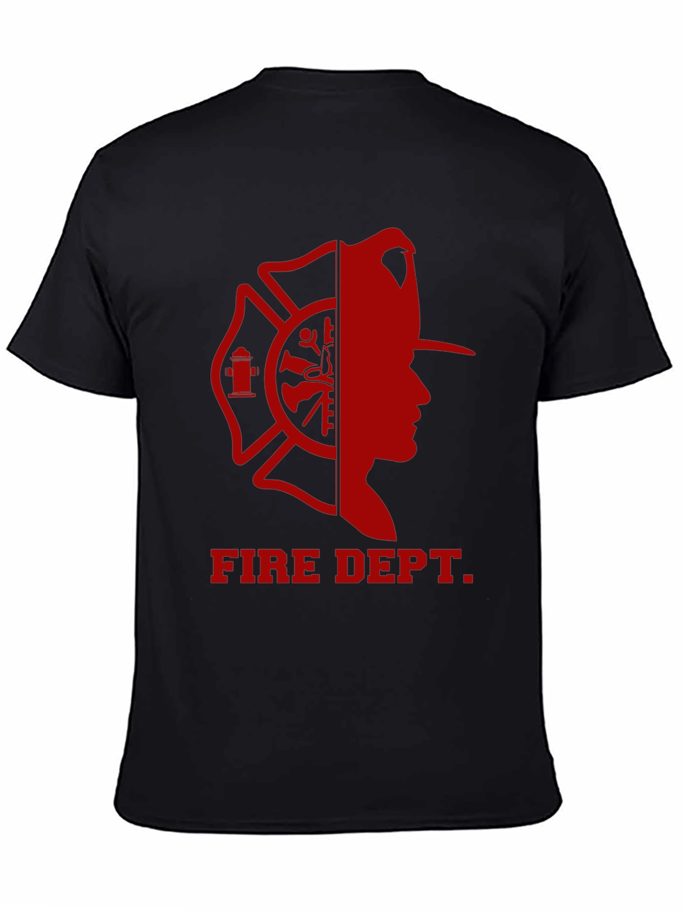 Fire Dept. Graphic T-Shirt