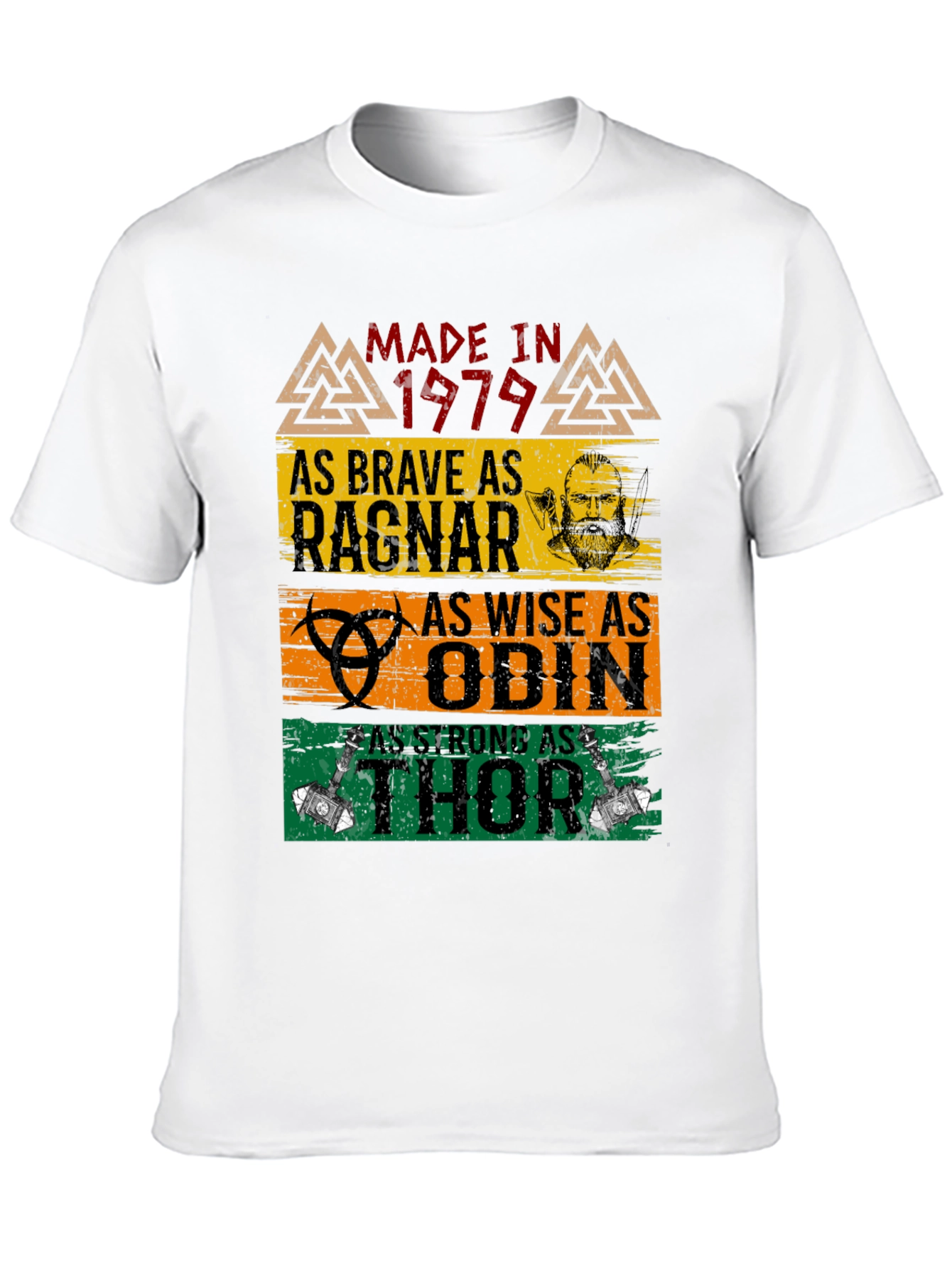 Made in 1979 Viking T-Shirt Ragnar Odin Thor