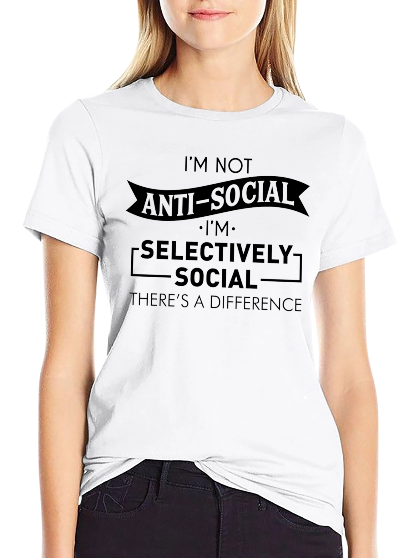 Anti-Social Selectively Social T-Shirt