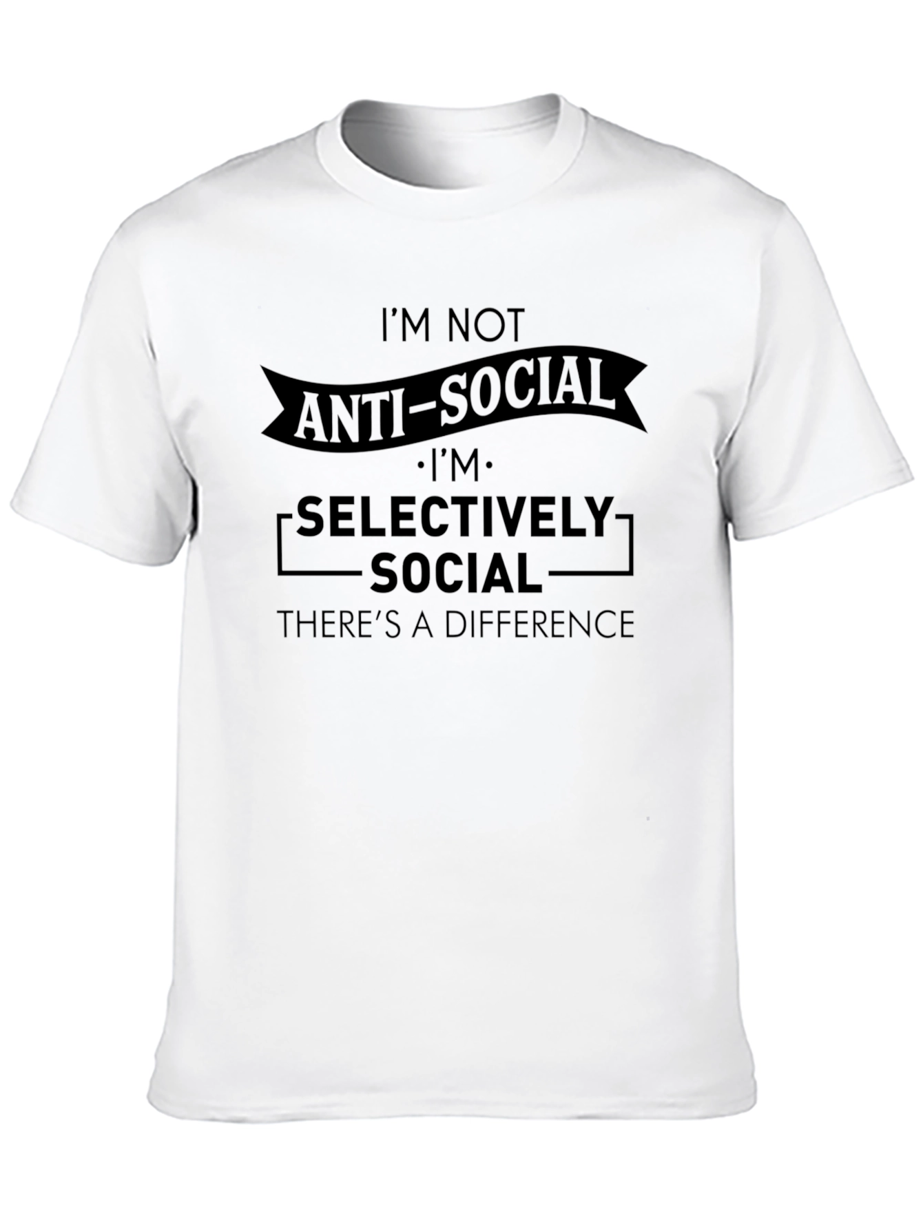 Anti-Social Selectively Social T-Shirt