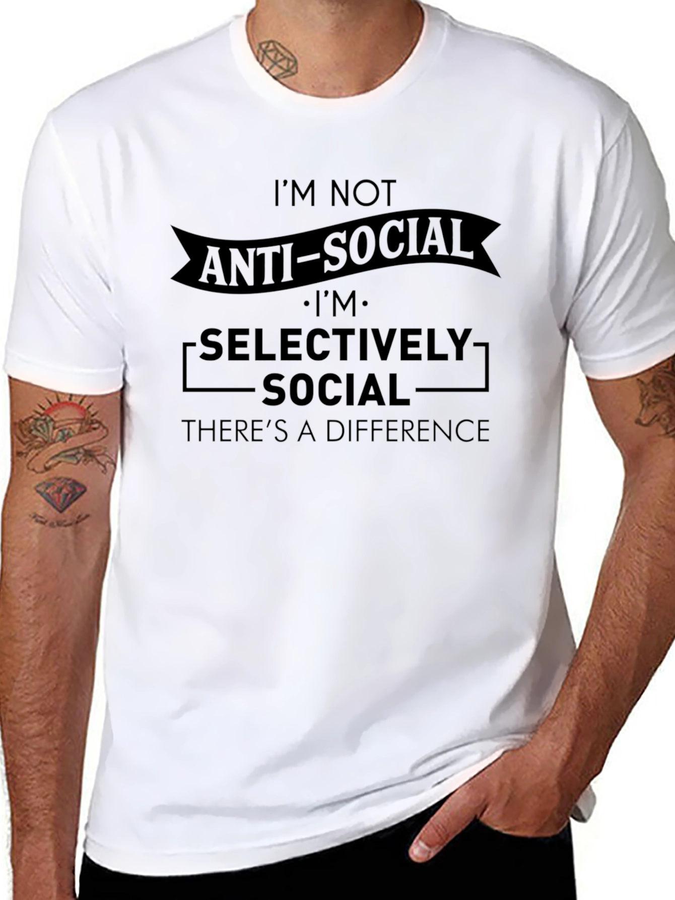 Anti-Social Selectively Social T-Shirt
