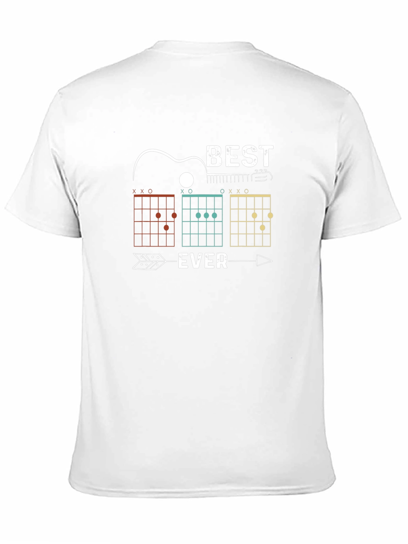 Best Ever Guitar Chords Graphic T-Shirt