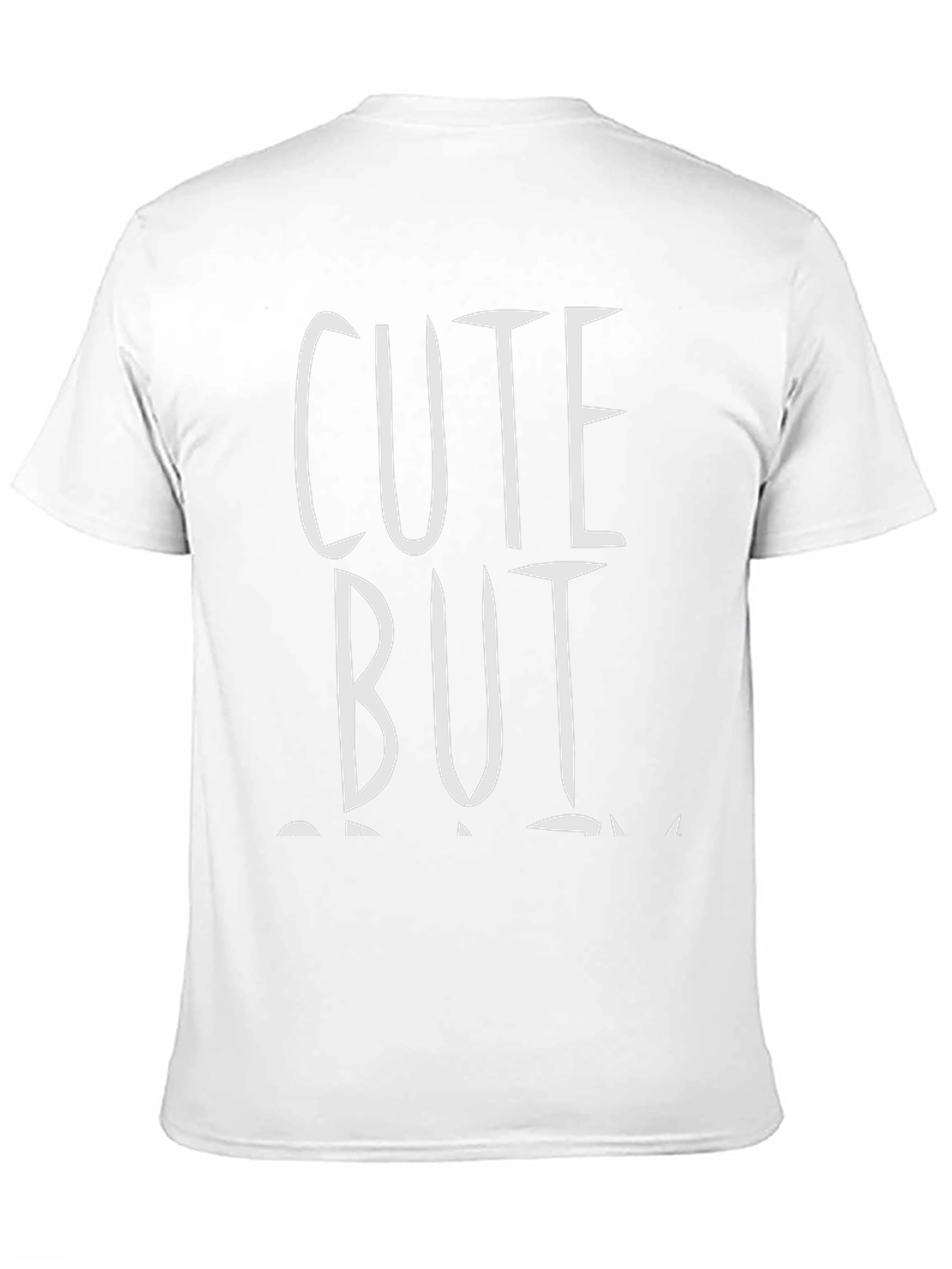 Cute But Crazy Graphic Tee - Black