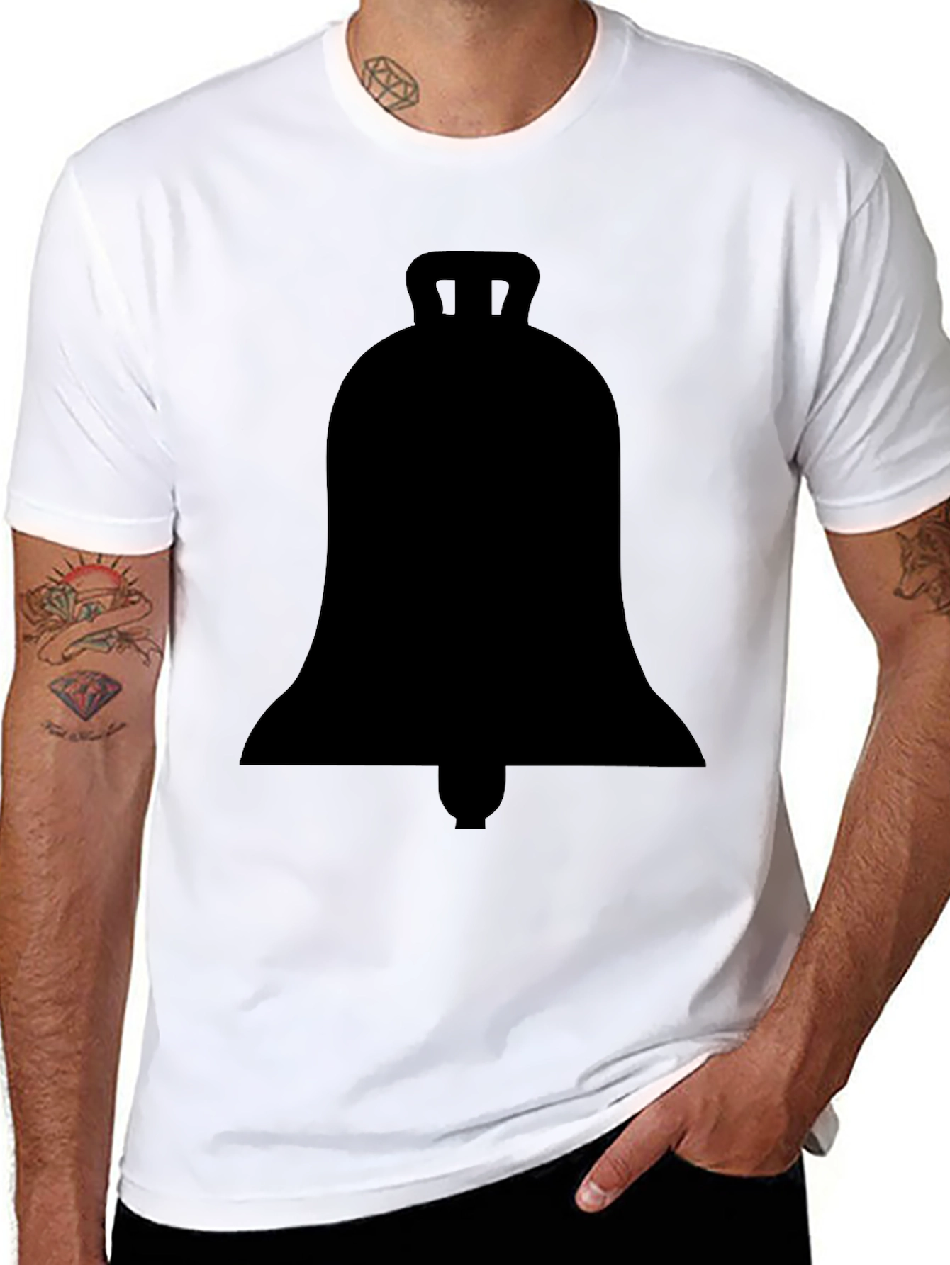 Black Bell Graphic Tee - Menswear