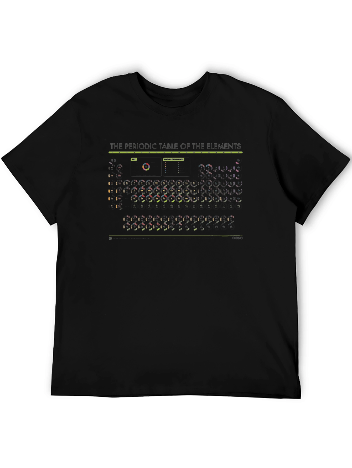 Periodic Table of Elements Graphic Tee