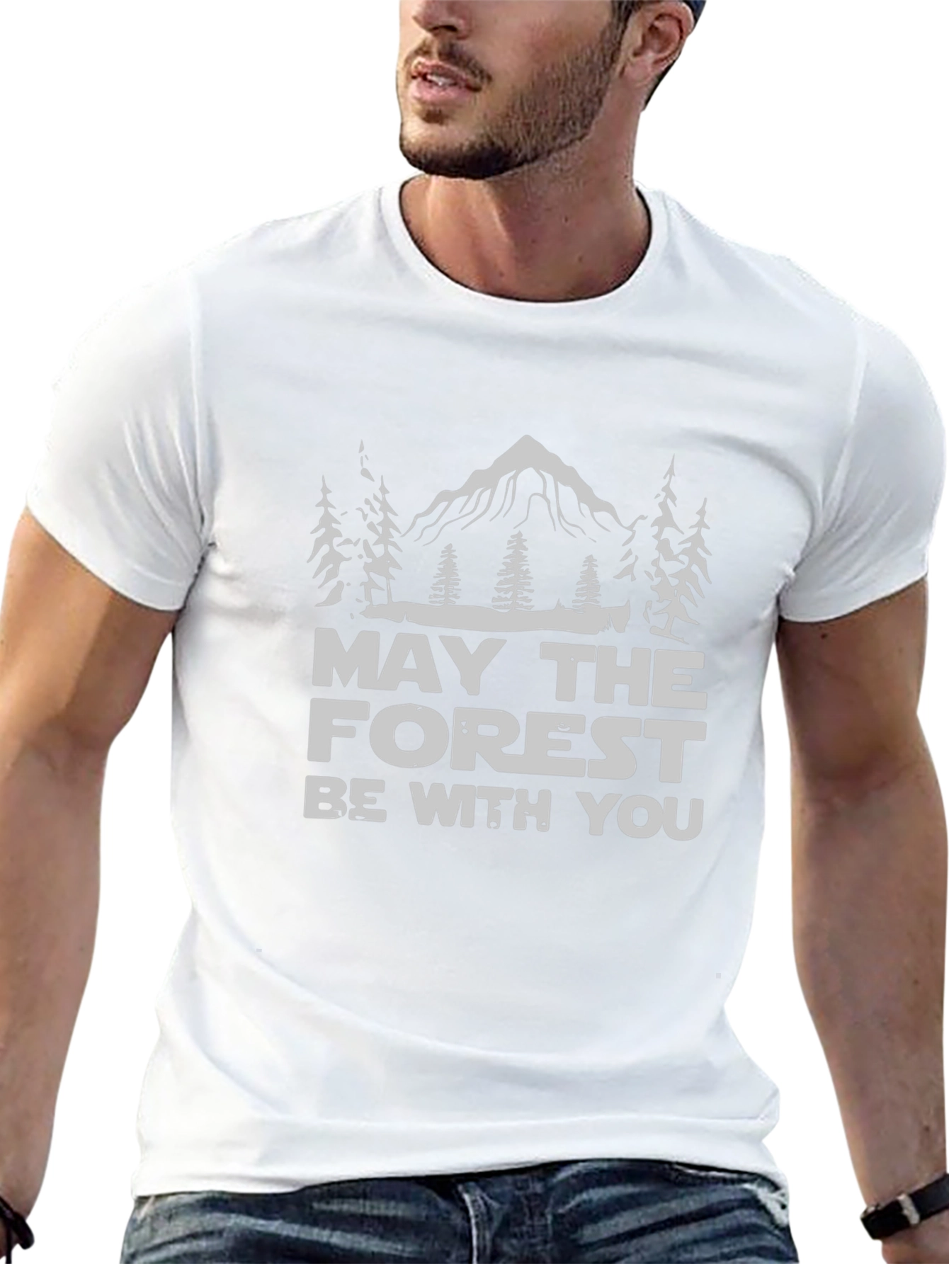 May the Forest Be With You Graphic T-Shirt