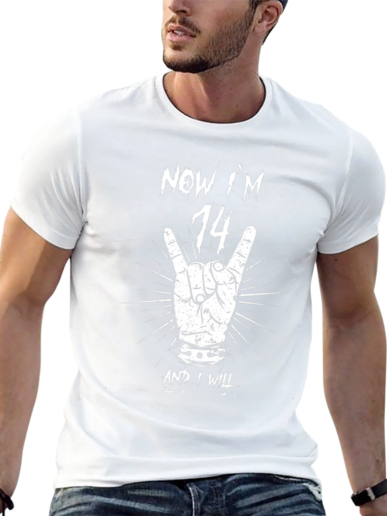 Now Im 14 Rock Hand T-Shirt