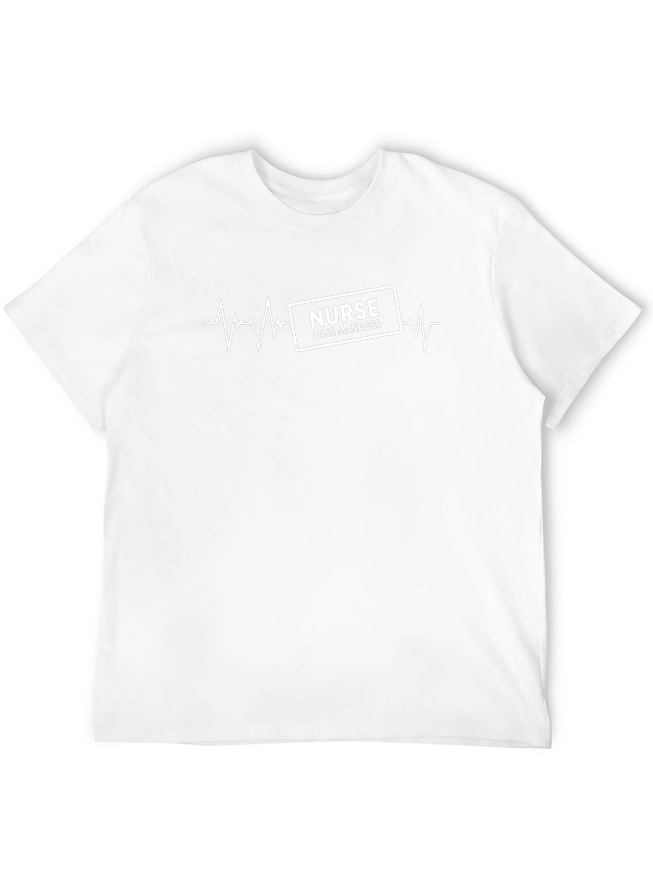 Nurse Case Manager T-Shirt - Heartbeat Design