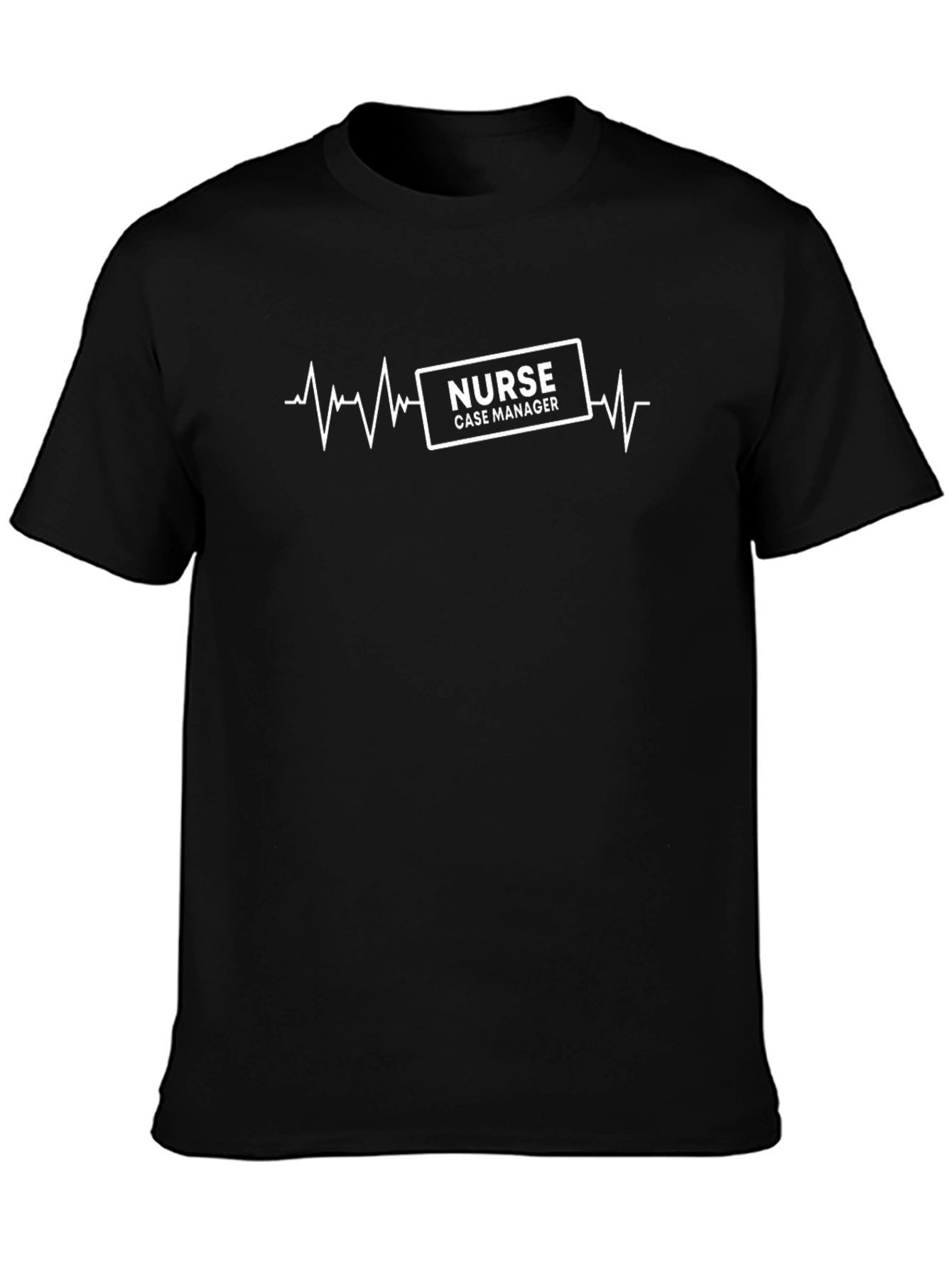 Nurse Case Manager T-Shirt - Heartbeat Design
