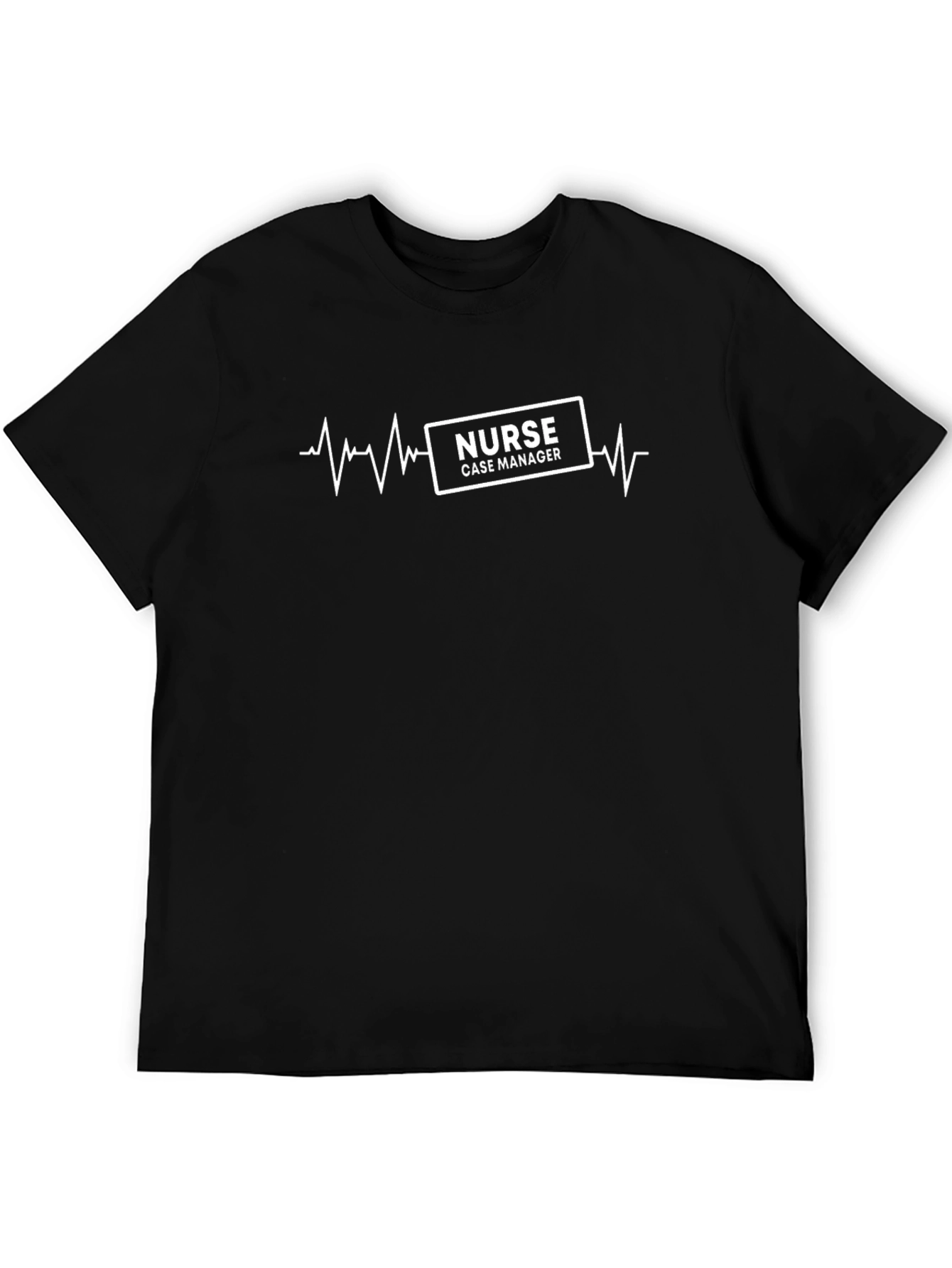 Nurse Case Manager T-Shirt - Heartbeat Design