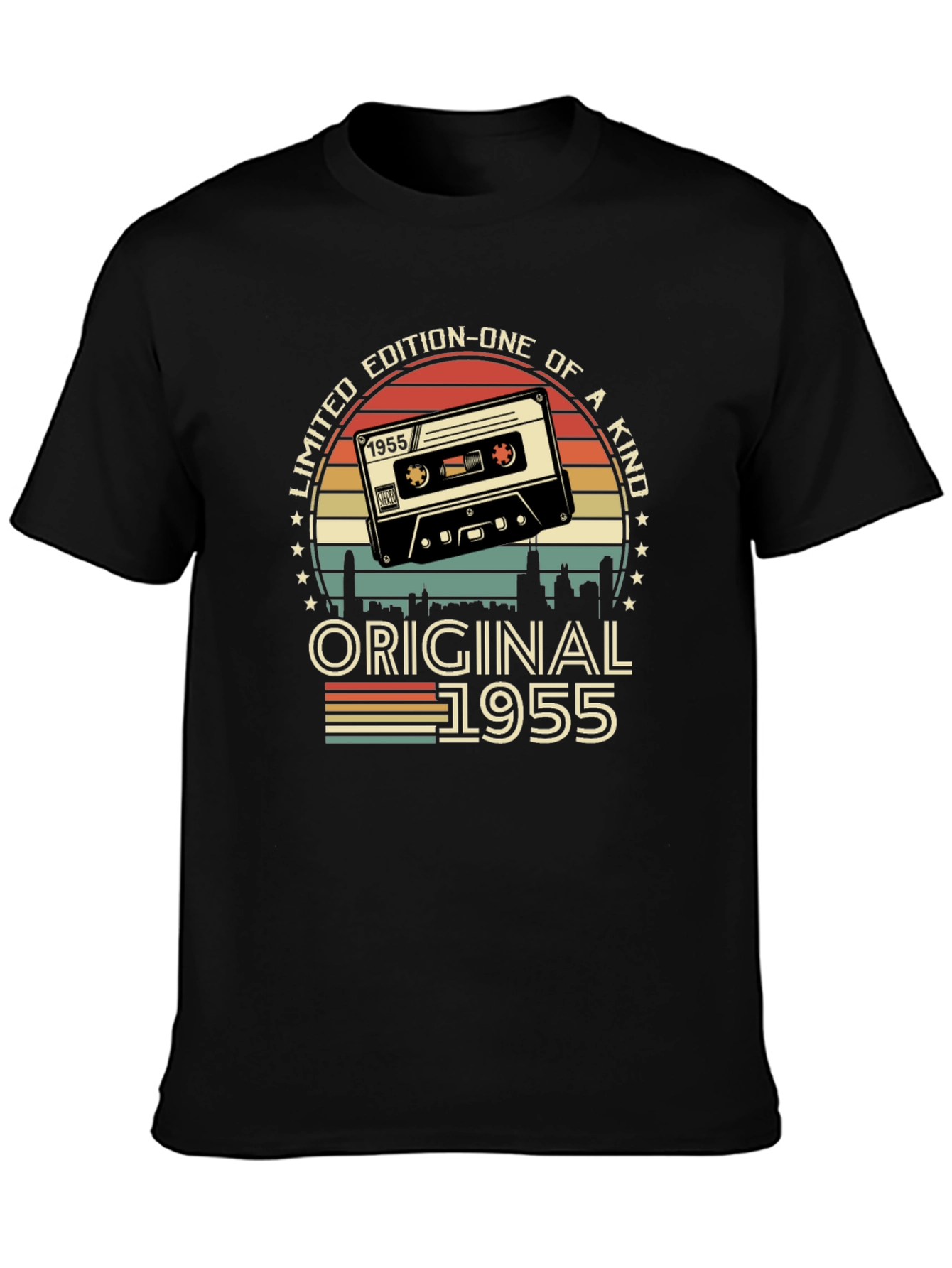 Limited Edition 1955 Cassette Tape Graphic T-Shirt